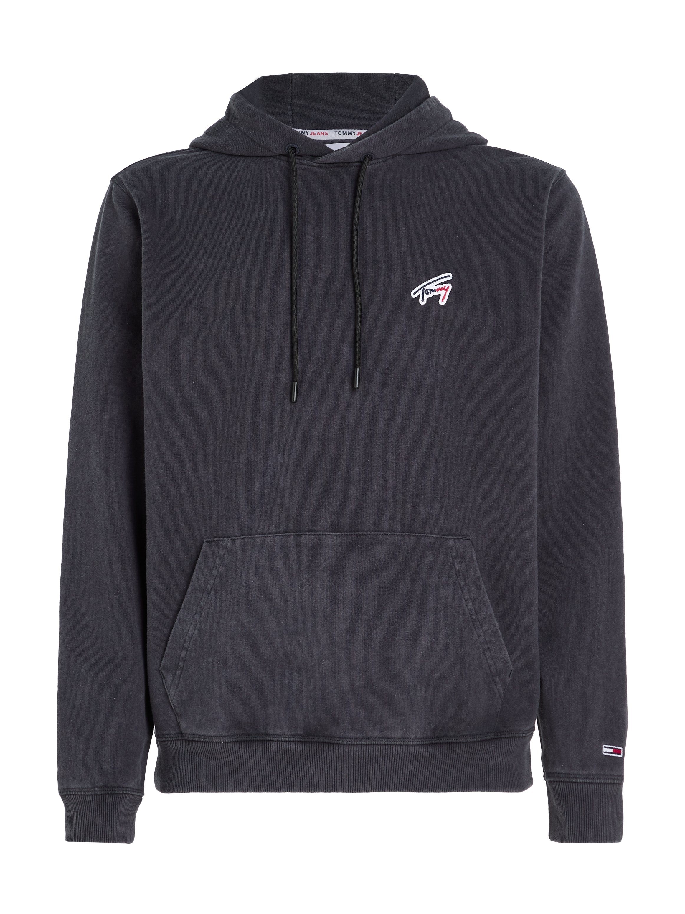 TOMMY JEANS Hoodie TJM REG WASHED SIGNATURE HOODIE