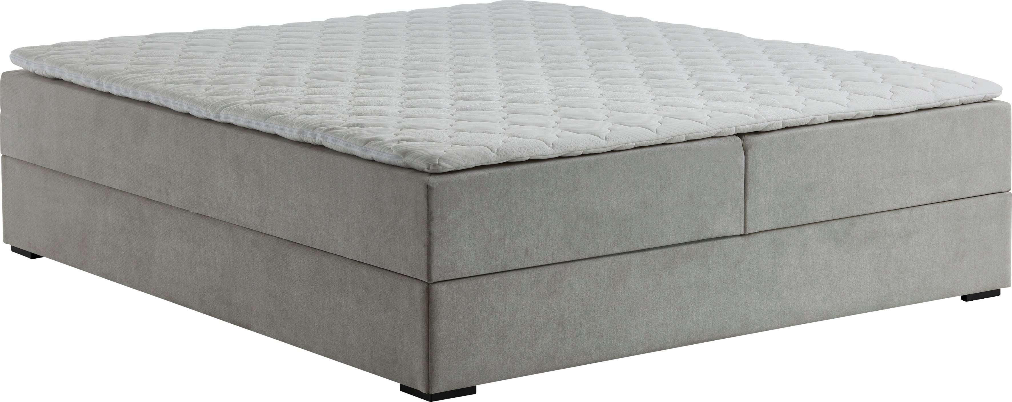 ATLANTIC home collection Boxspring Lucy zonder hoofdbord, vrij plaatsbaar, met bedkist
