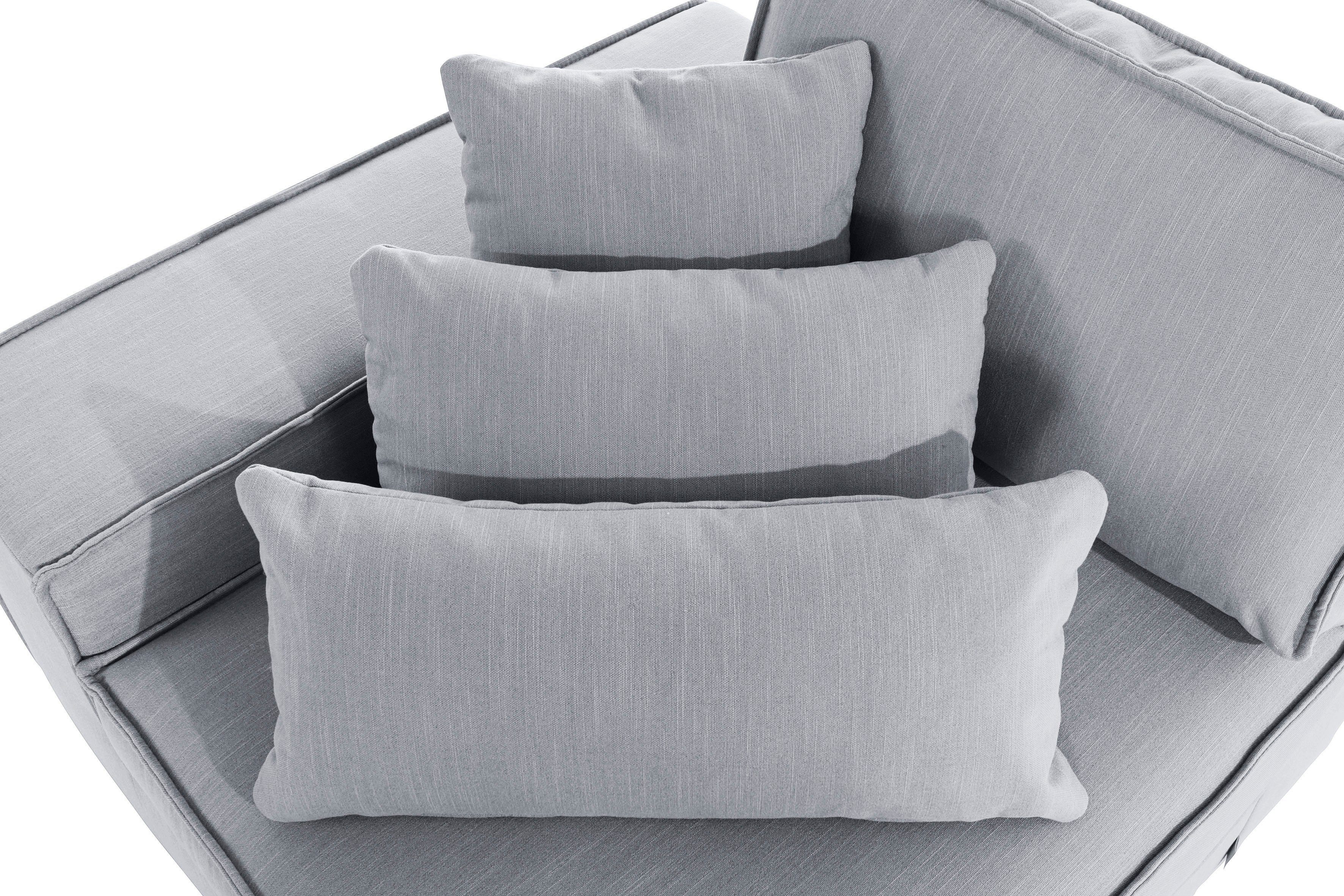 RAUM.ID Sofaelement Florid als deel van een modulaire bank, stevig zitcomfort, ook in cord