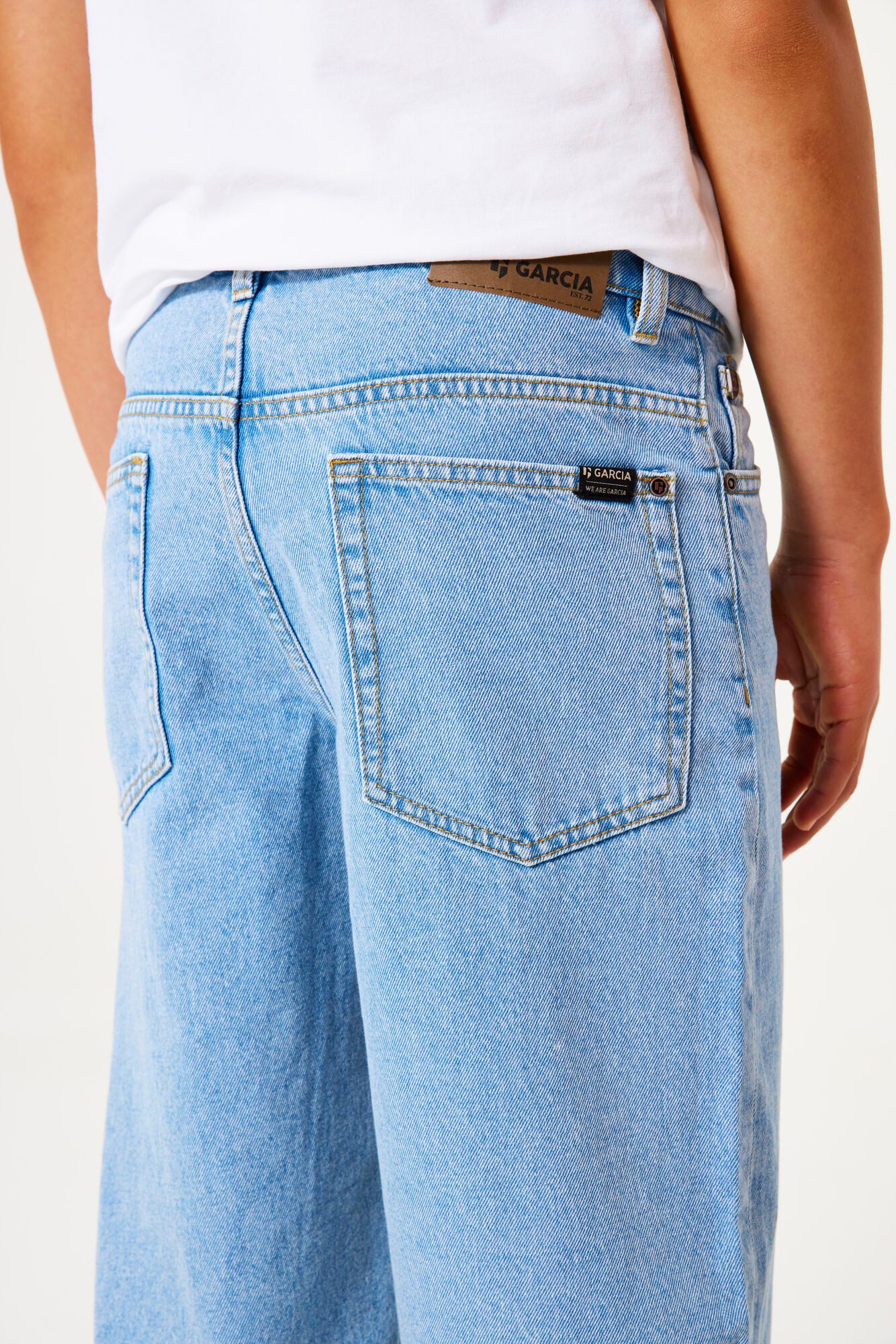 Garcia Straight jeans JAYSEN in five-pocket stijl, voor jongens