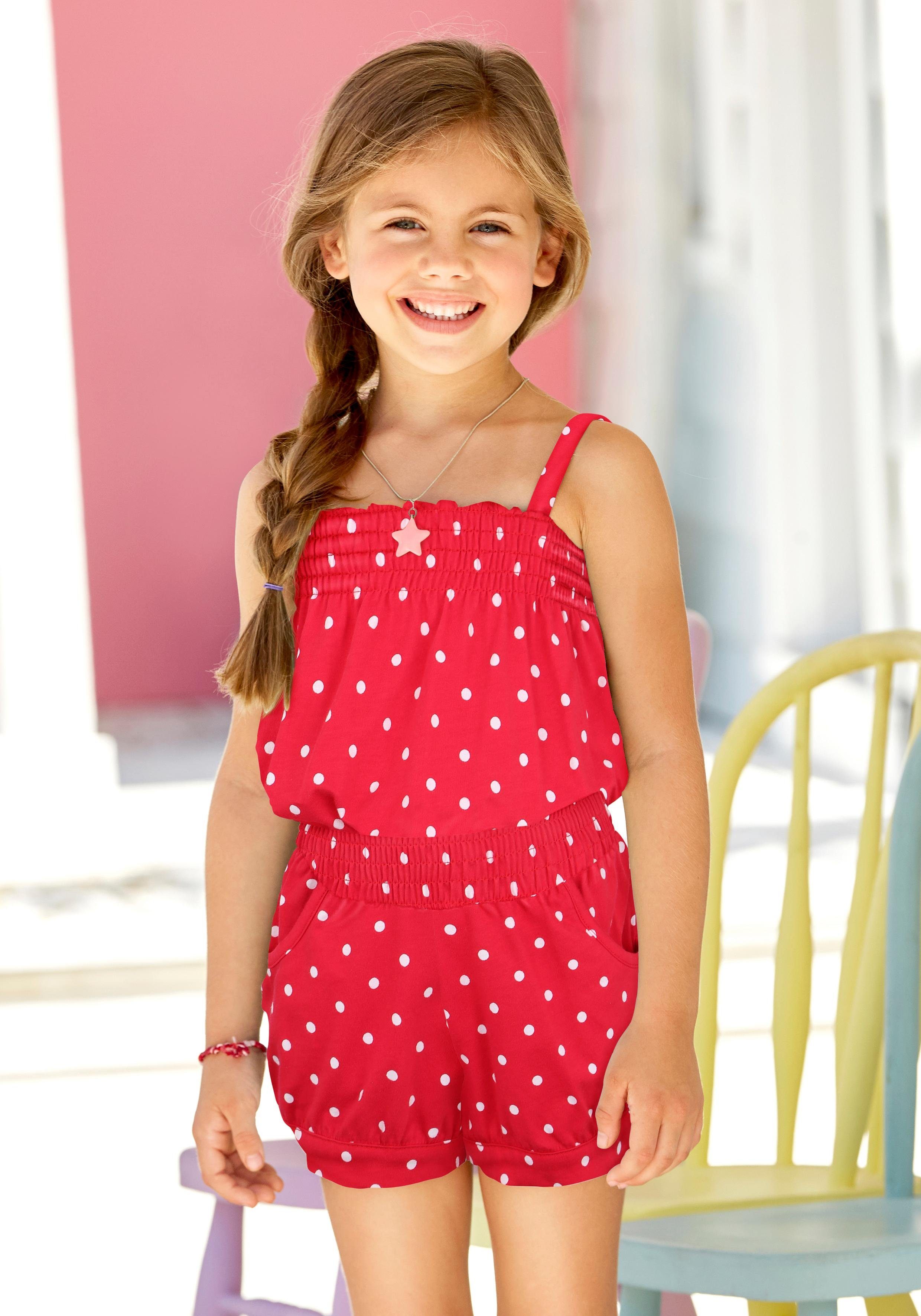 KIDSWORLD Korte jumpsuit Voor kleine meisjes