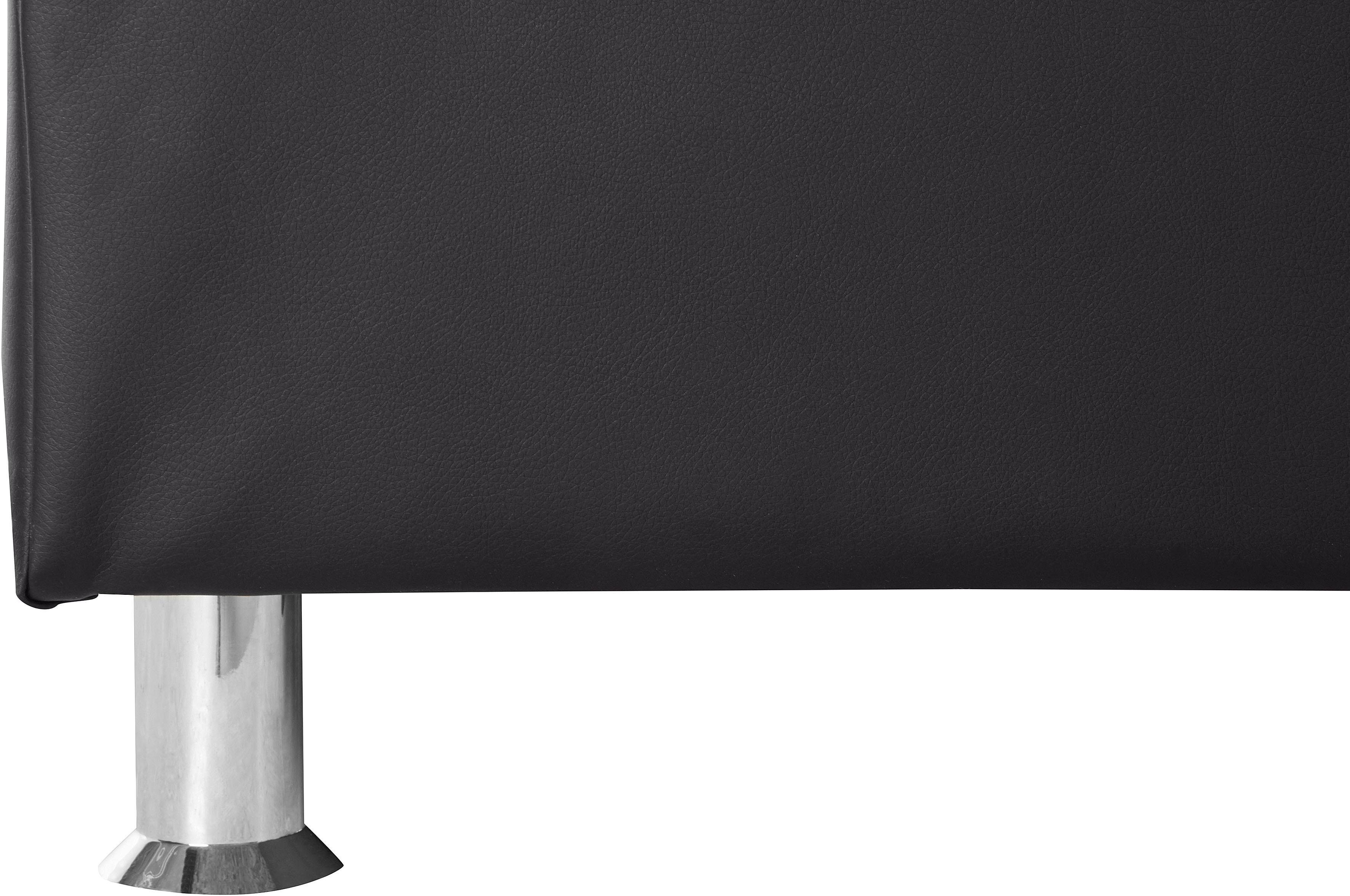 COLLECTION AB Boxspring London, inklusive Topper und Kissen, mit LED-Beleuchtung inclusief ledverlichting, topmatras en kussen
