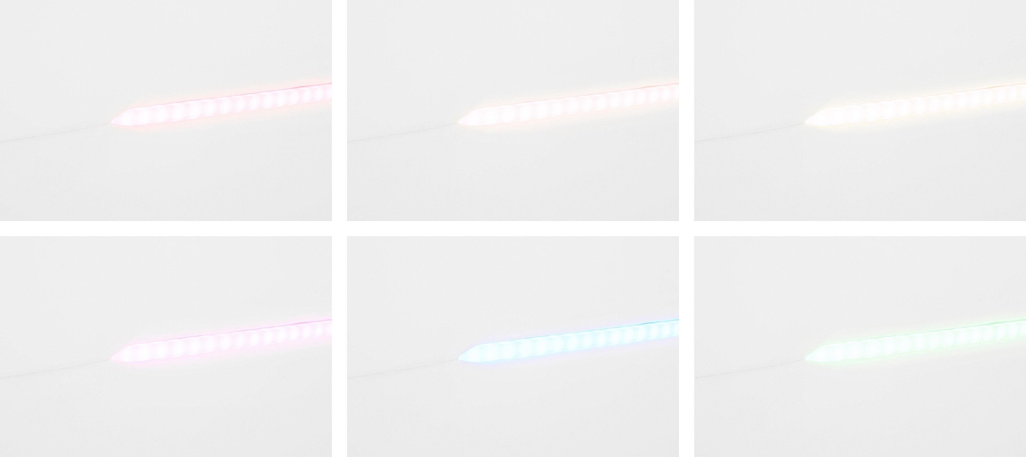 COLLECTION AB Boxspring London, inclusief topper en kussens, met LED-verlichting Boxspringbed verkrijgbaar in 90cmx200cm, 140cmx200cm & 180cmx200cm