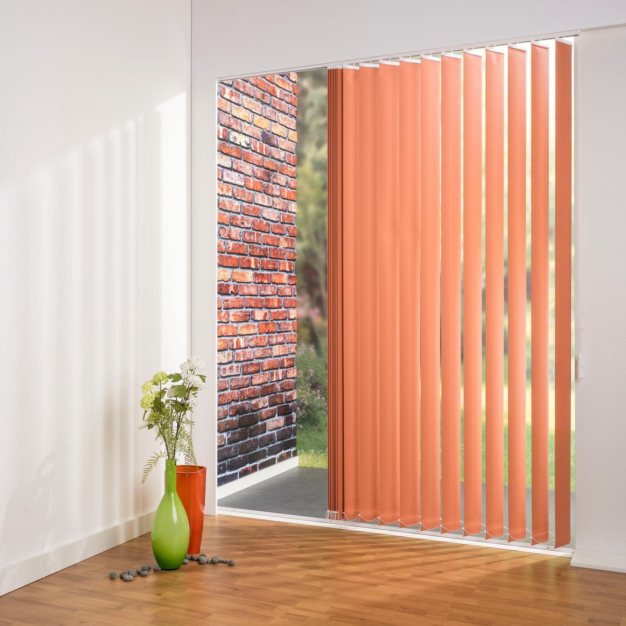 Liedeco Lamellengordijn verticaal gordijn verduistering - 127 mm lamel (1 stuk)
