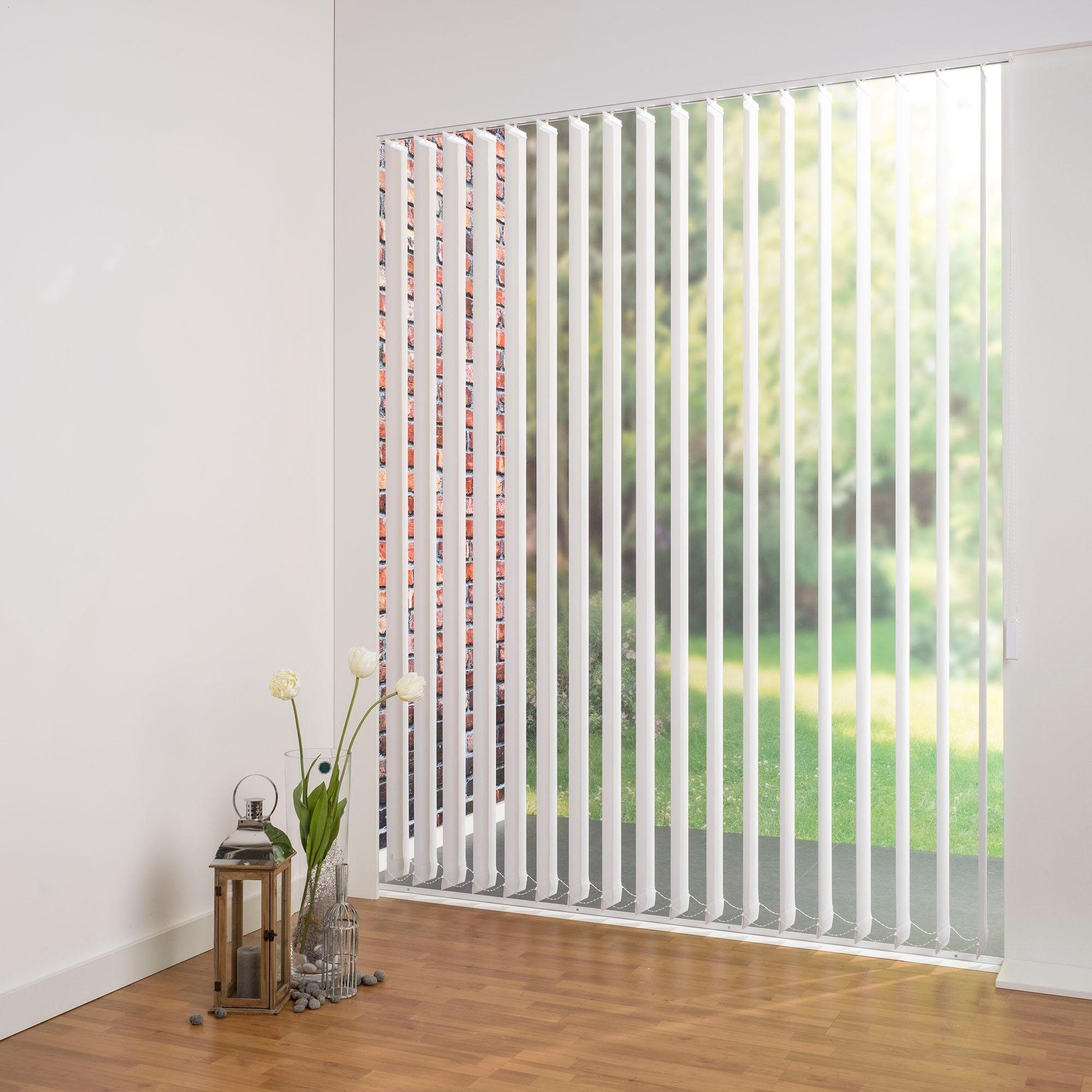 Liedeco Lamellengordijn verticaal gordijn perlex - 89 mm lamel (1 stuk)