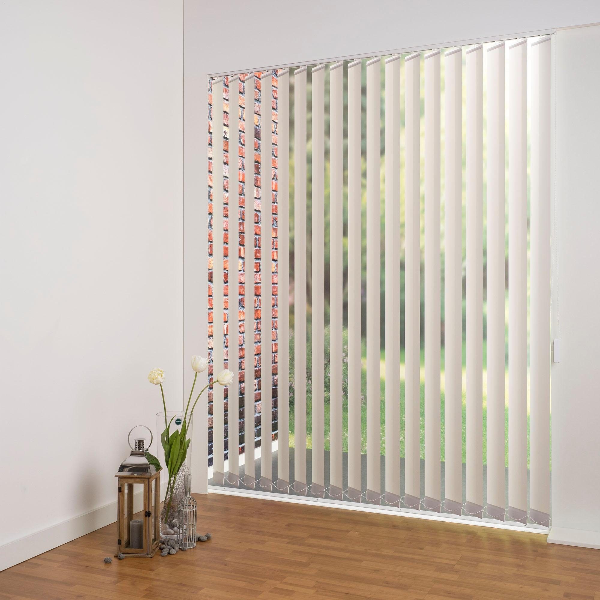 Liedeco Lamellengordijn verticaal gordijn perlex - 89 mm lamel (1 stuk)