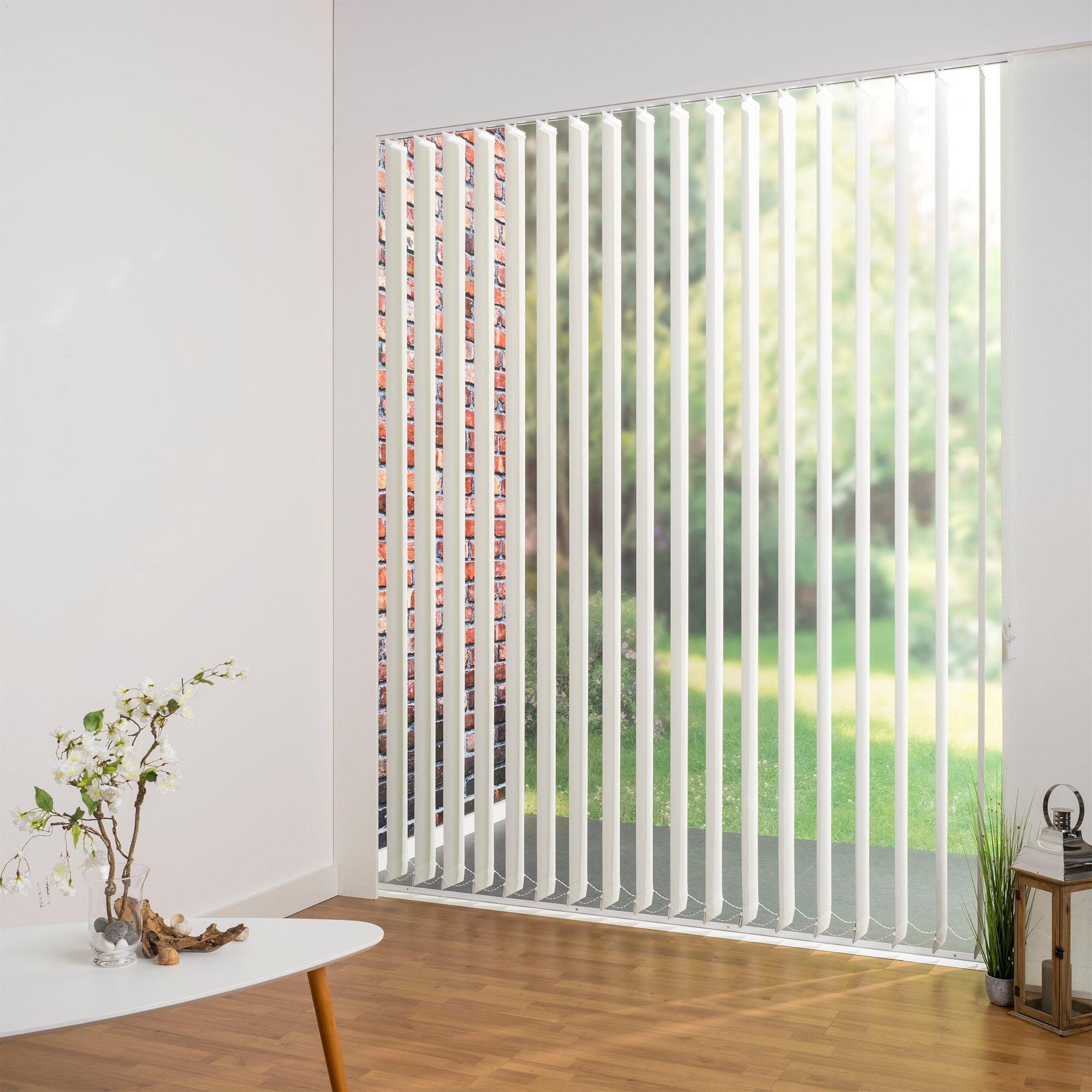 Liedeco Lamellengordijn verticaal gordijn verduistering - 127 mm lamel (1 stuk)