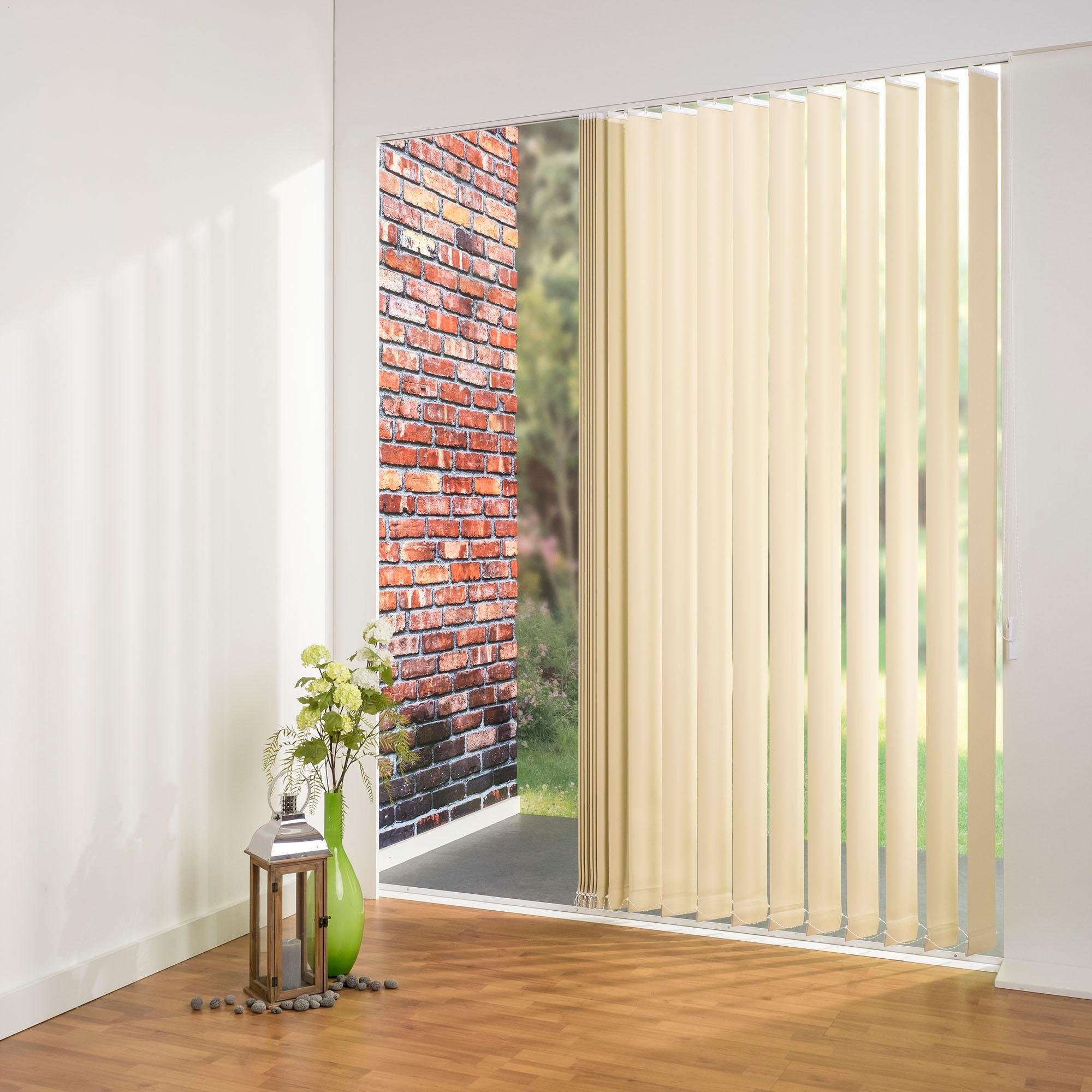 Liedeco Lamellengordijn verticaal gordijn verduistering - 127 mm lamel (1 stuk)