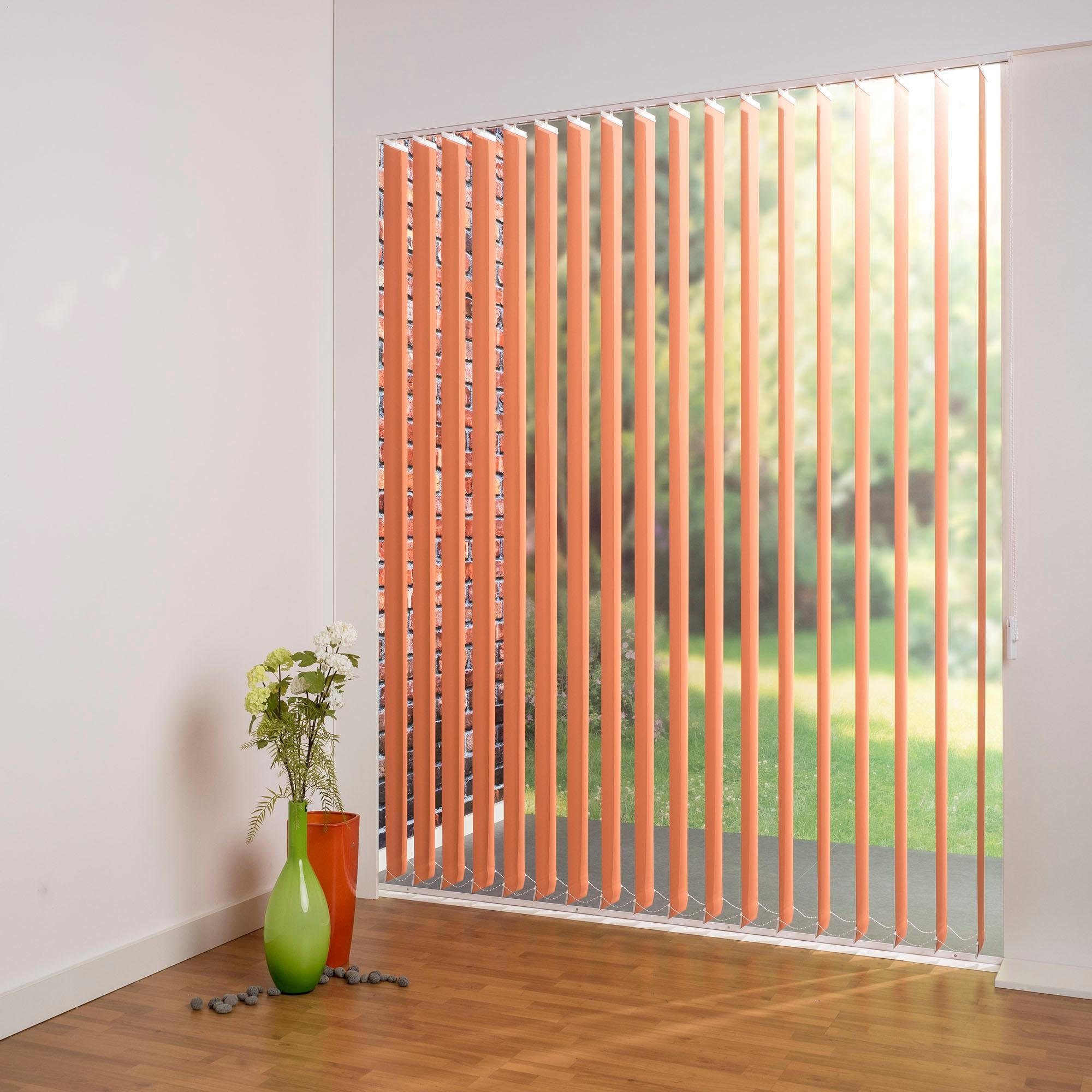 Liedeco Lamellengordijn verticaal gordijn verduistering - 127 mm lamel (1 stuk)
