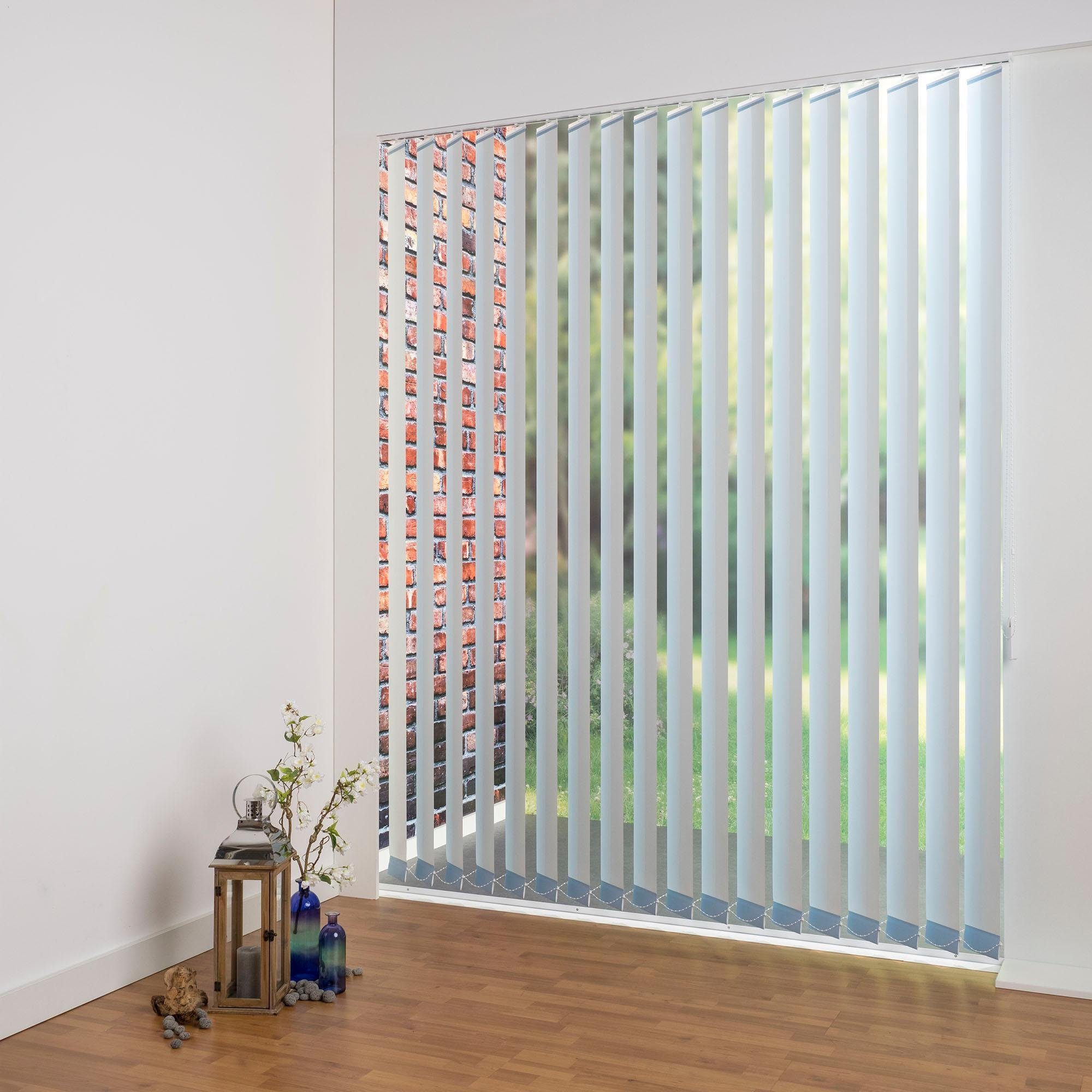 Liedeco Lamellengordijn verticaal gordijn perlex - 89 mm lamel (1 stuk)