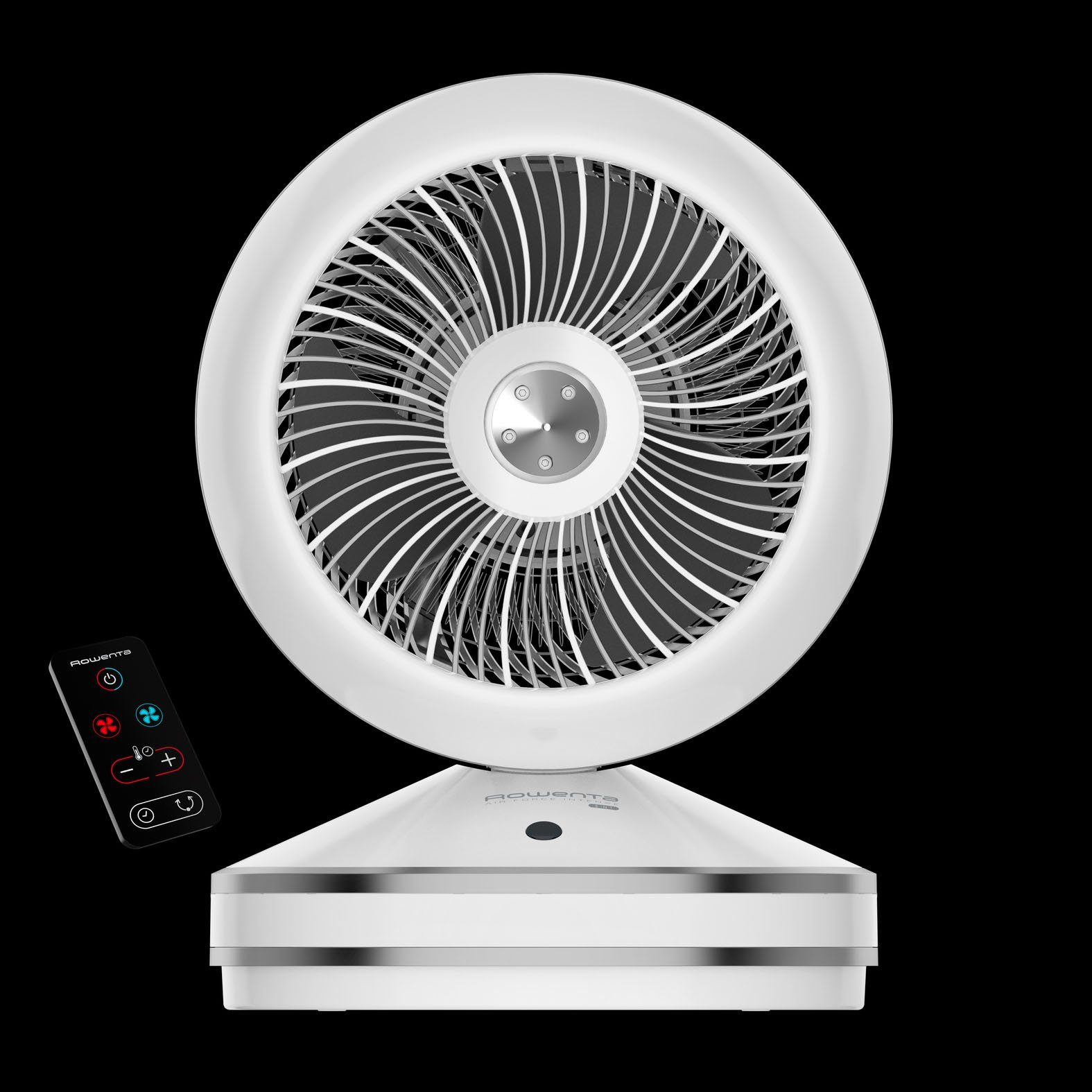 Rowenta Vloerventilator HQ7152 Air Force Intense 2in1 Ventilator, ventilatorkachel, 2600 W, 43 dB(A), eco-stand, afstandsbediening