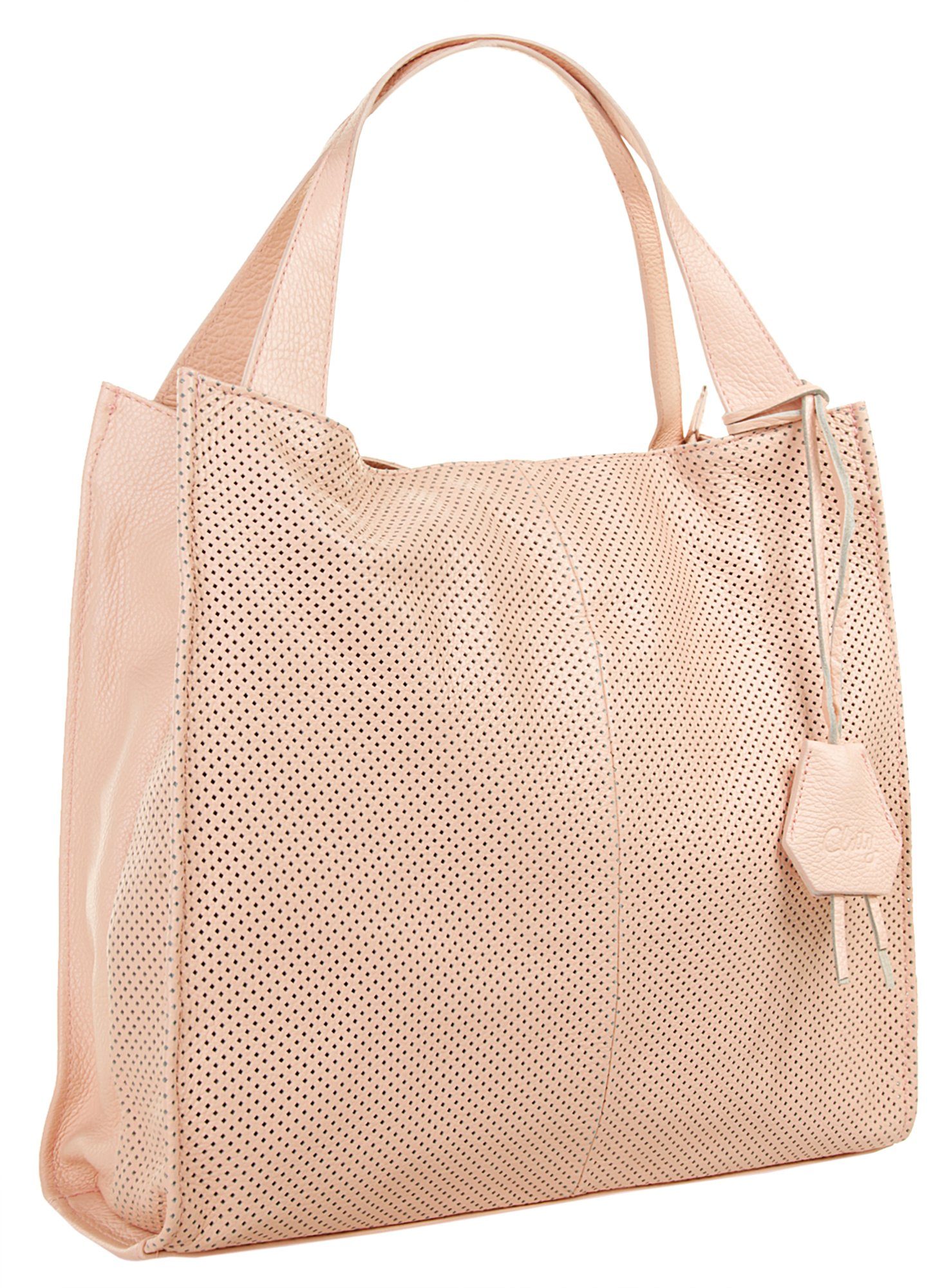Cluty Shopper echt leer, made in italy