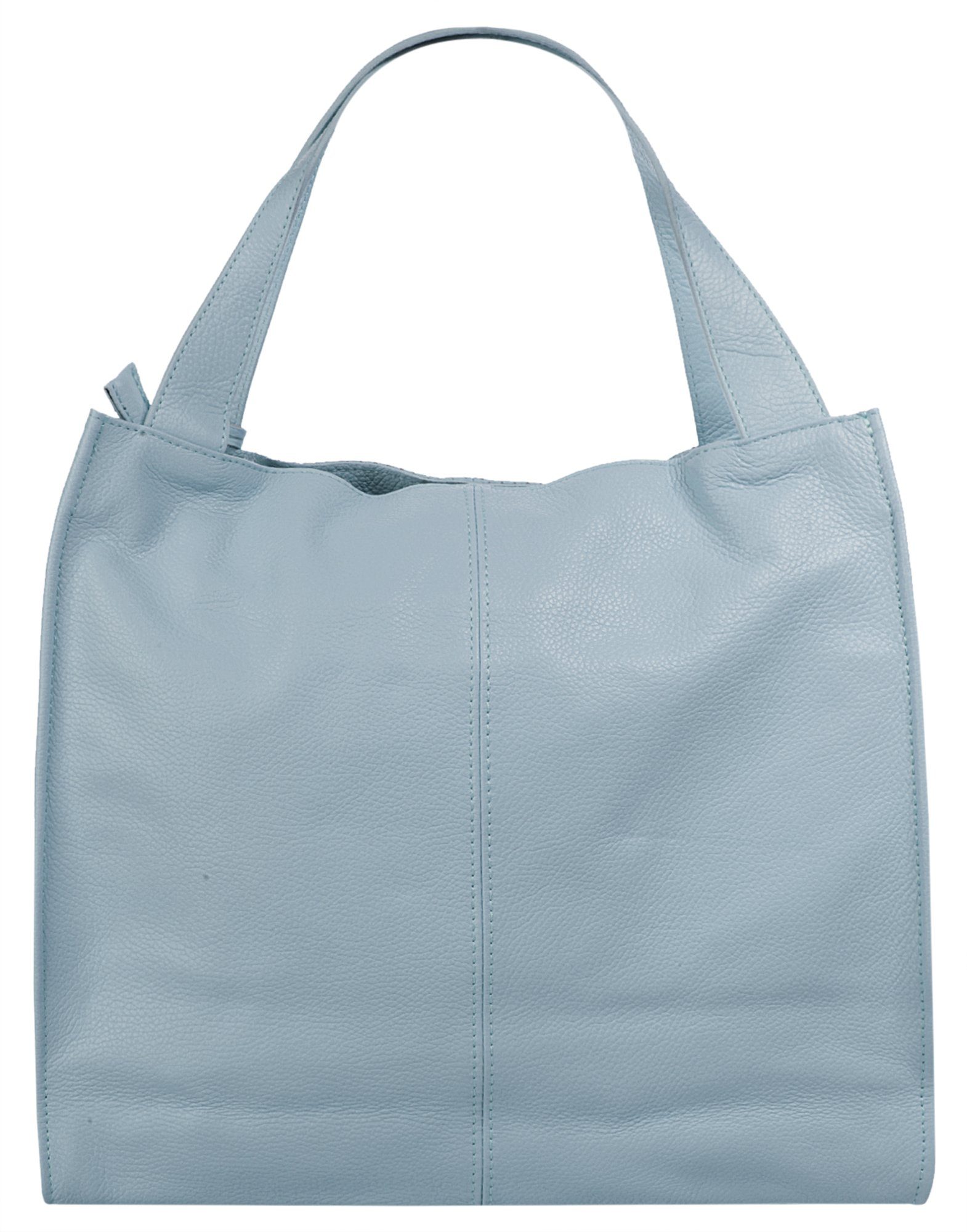 Cluty Shopper echt leer, made in italy