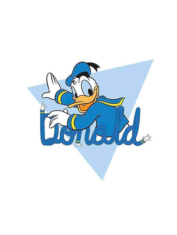 Komar Poster Donald Duck Triangle Hoogte: 50 cm