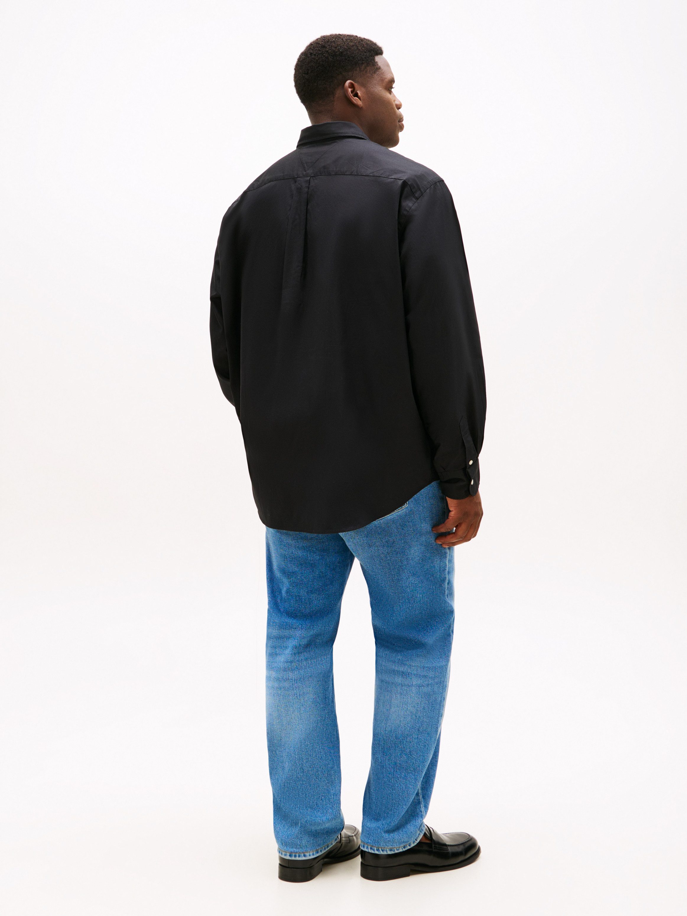 Tommy Hilfiger Overhemd met lange mouwen BT-FLEX POPLIN SOLID RF SHIRT-B