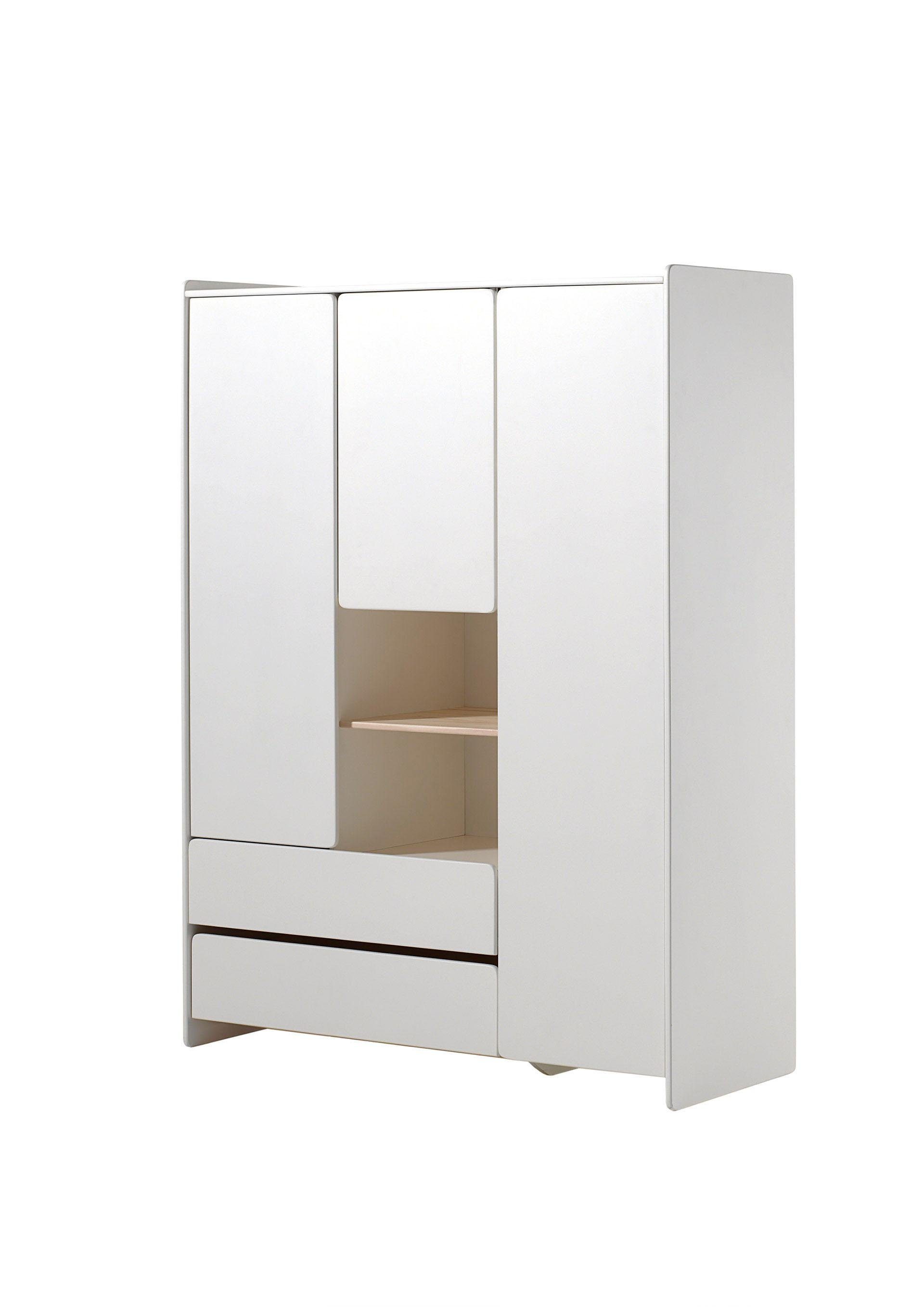 Vipack Kledingkast Kiddy, met functionele indeling en 2 lades, stevig gebouwd