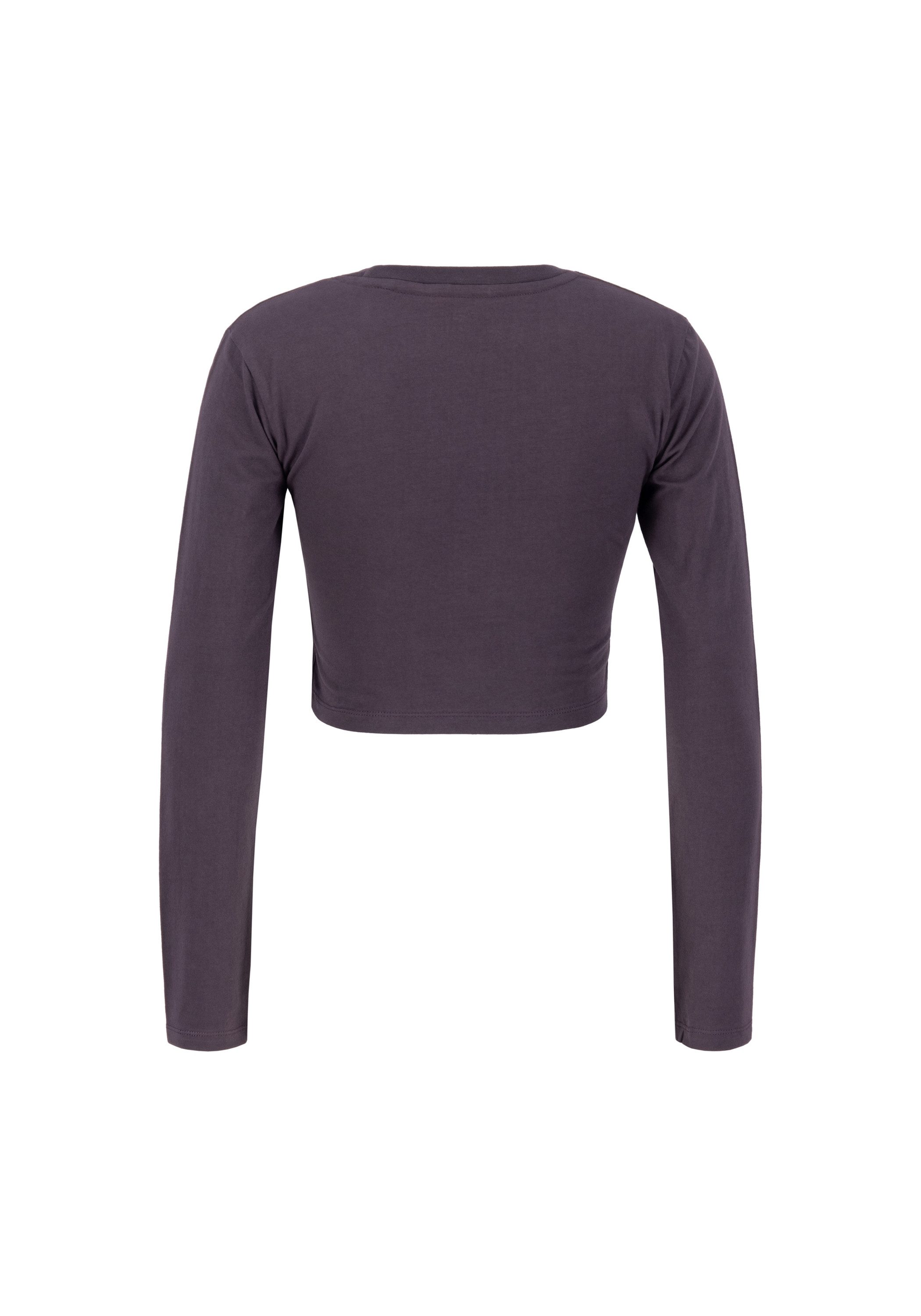 Alpha Industries Sweater Alpha Industries Women - Longsleeves Basic Cropped Longsleeve W