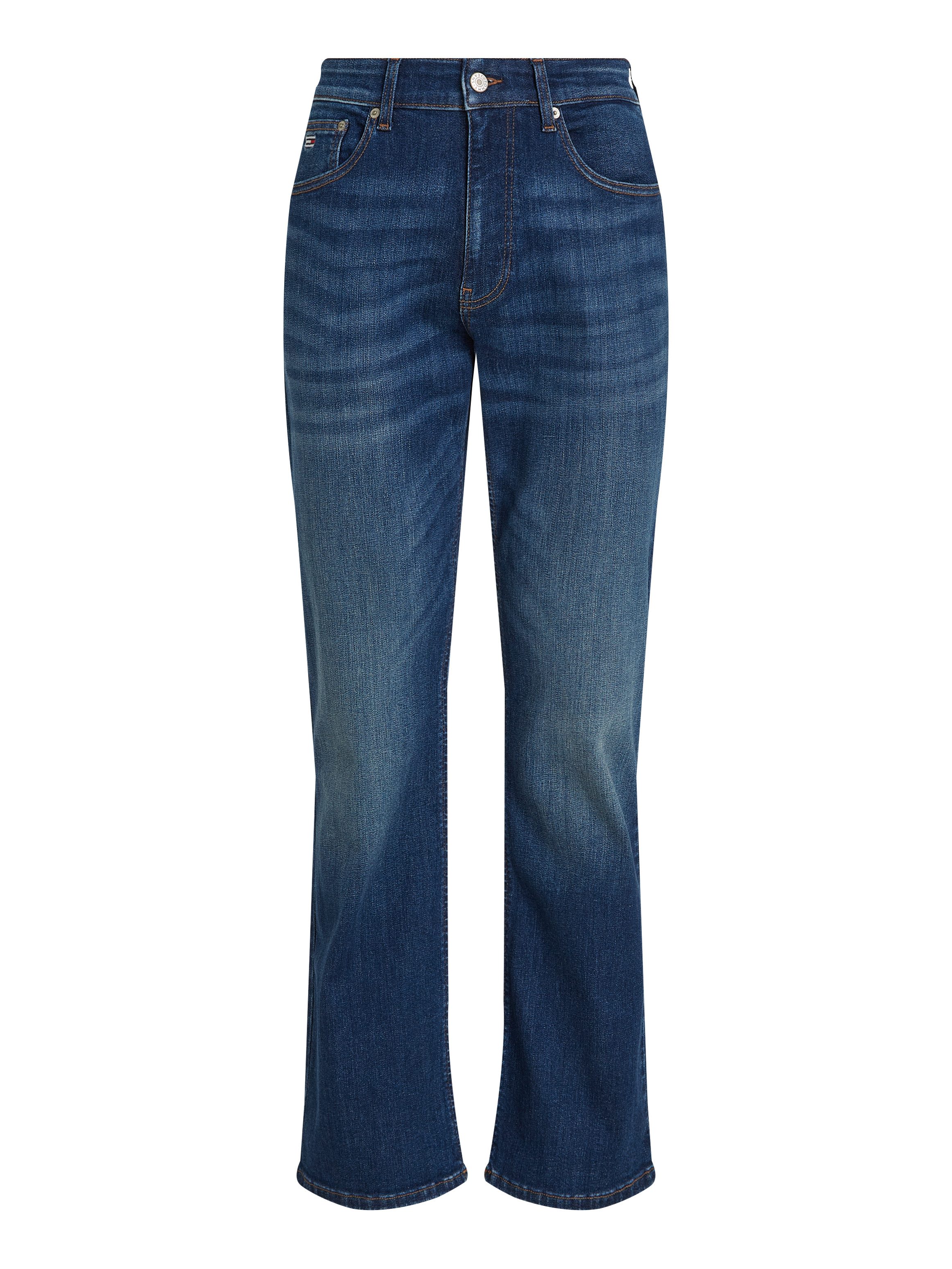 TOMMY JEANS Bootcut jeans in blauwe wassing