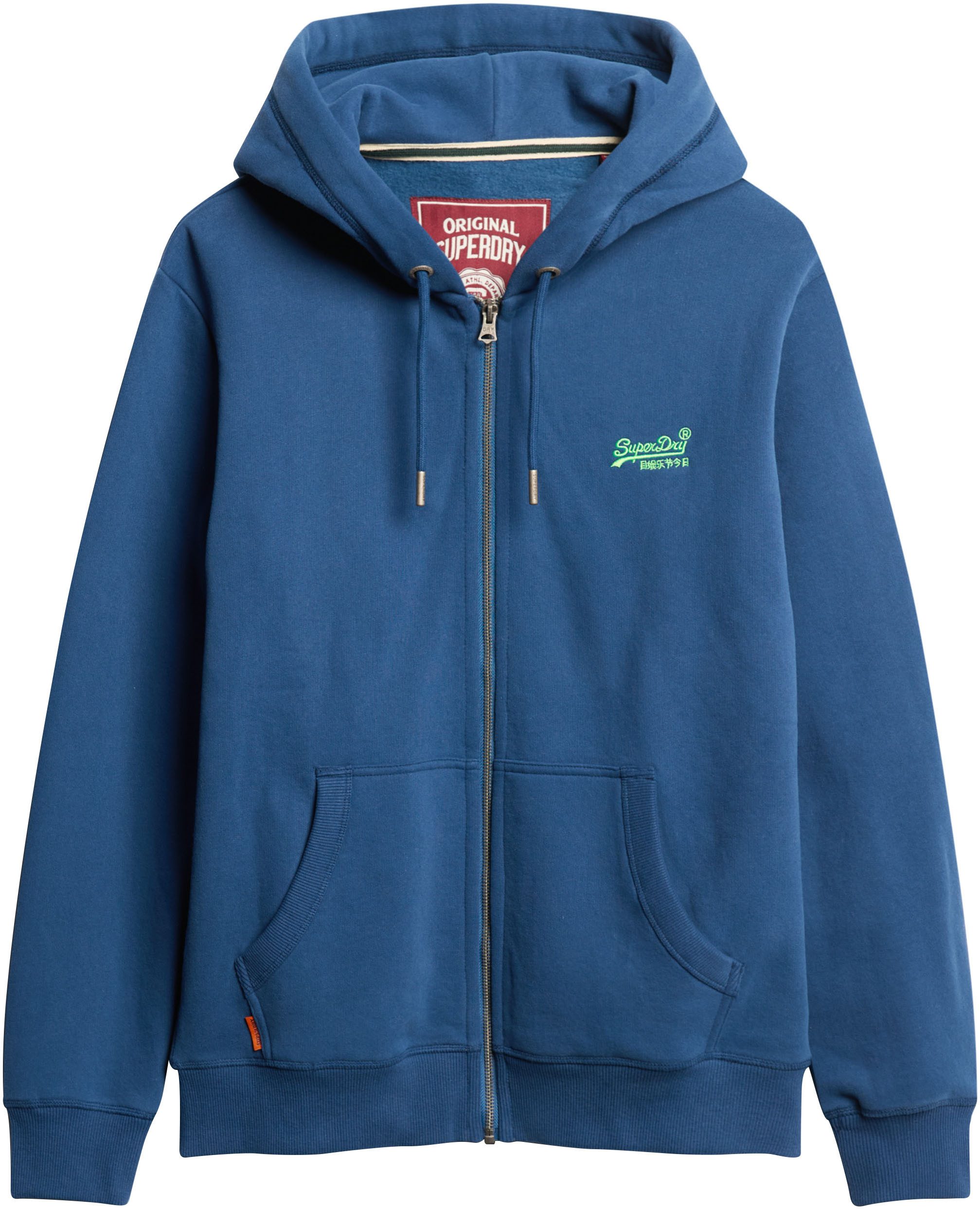 Superdry Capuchonsweatvest ESSENTIAL LOGO ZIP HOODIE