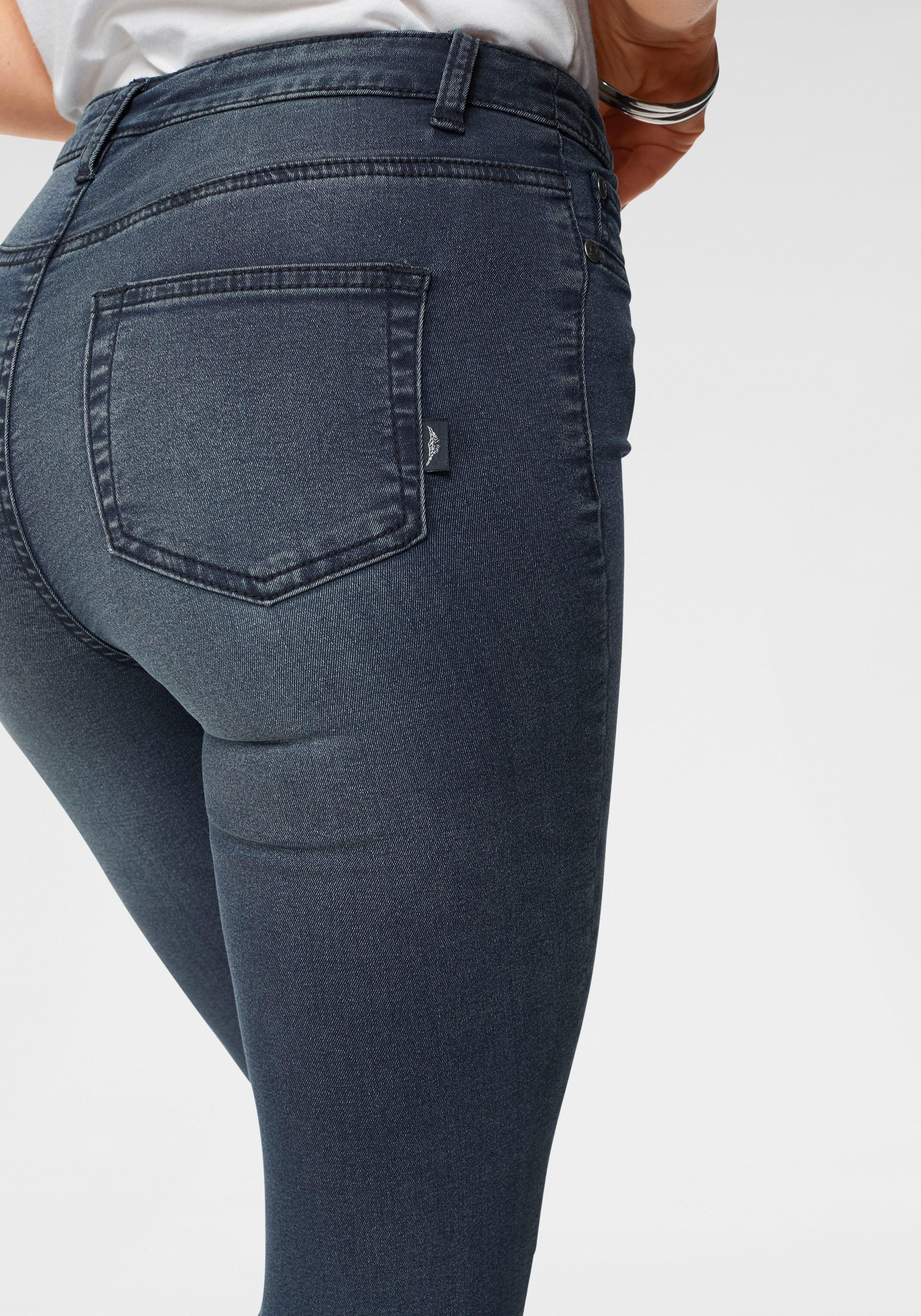 Arizona Skinny fit jeans Ultra Stretch extra-strak gesneden pasvorm, modieuze used-wassing