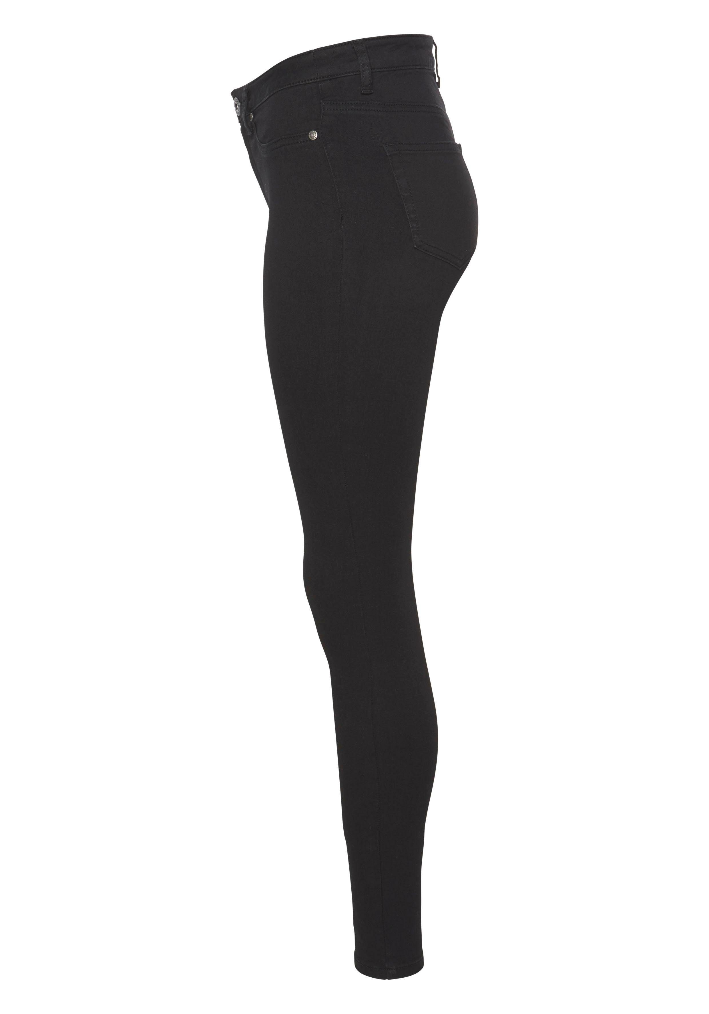 Arizona Skinny fit jeans Ultra Stretch extra-strak gesneden pasvorm, modieuze used-wassing