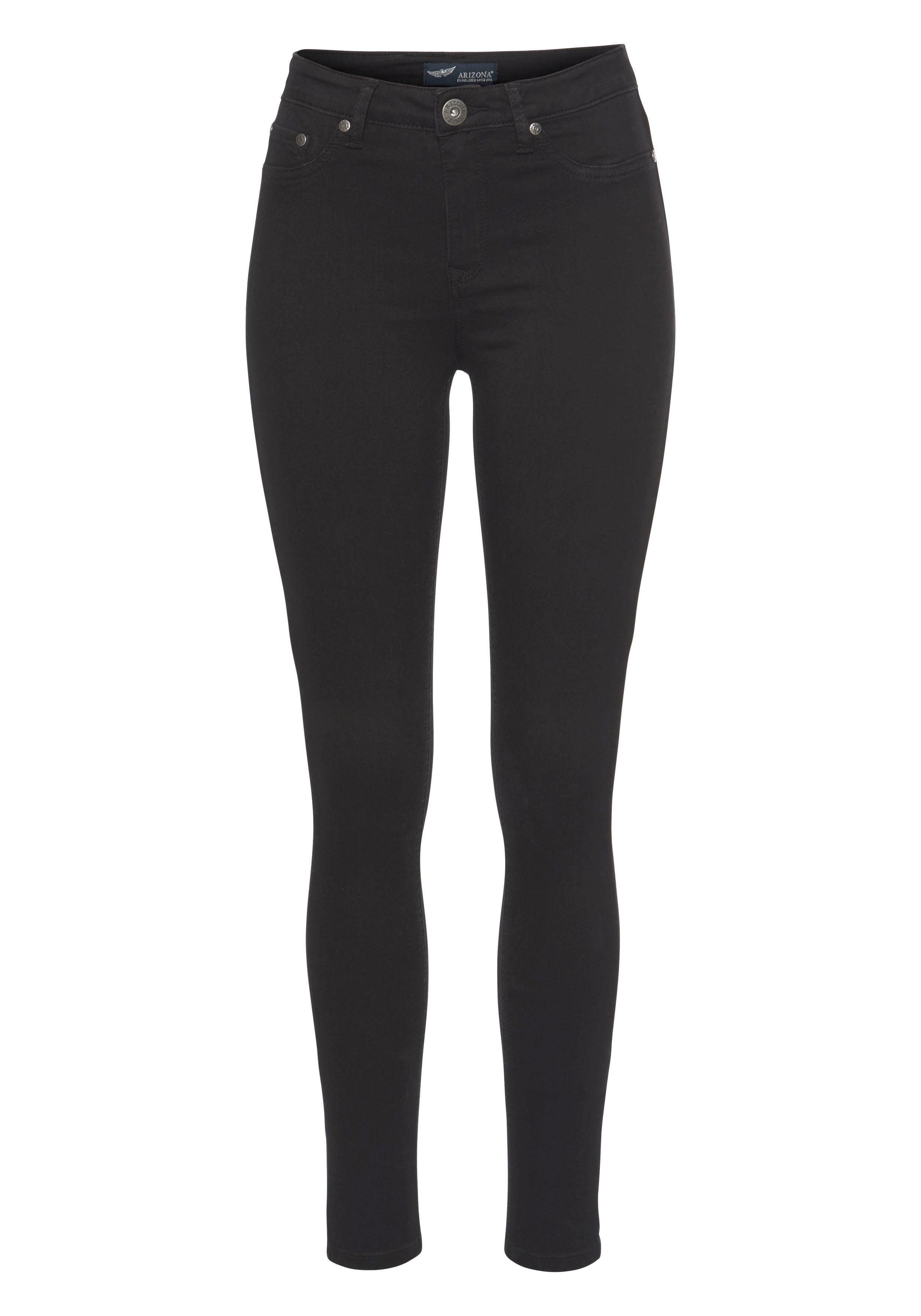 Arizona Skinny fit jeans Ultra Stretch extra-strak gesneden pasvorm, modieuze used-wassing
