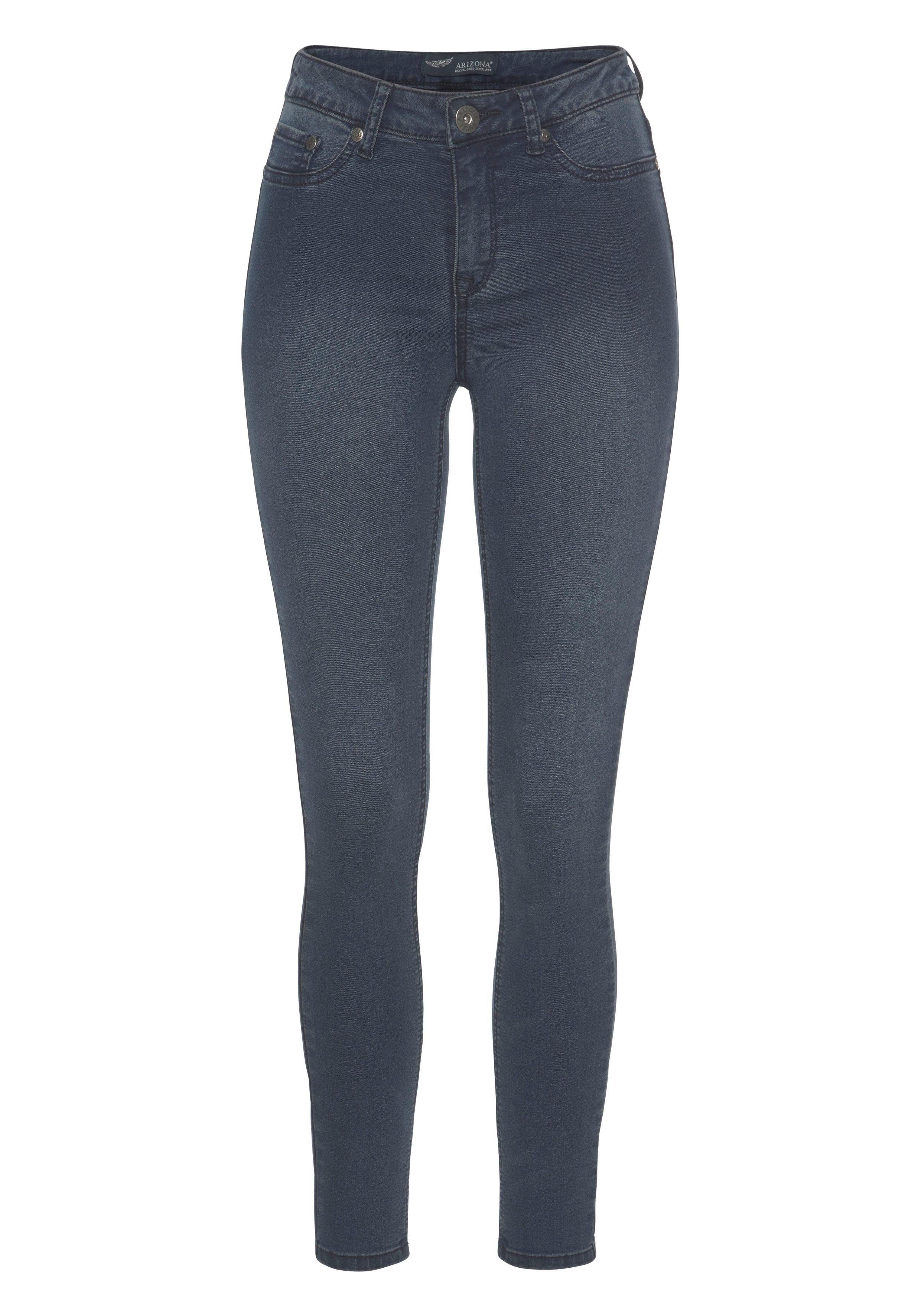 Arizona Skinny fit jeans Ultra Stretch extra-strak gesneden pasvorm, modieuze used-wassing