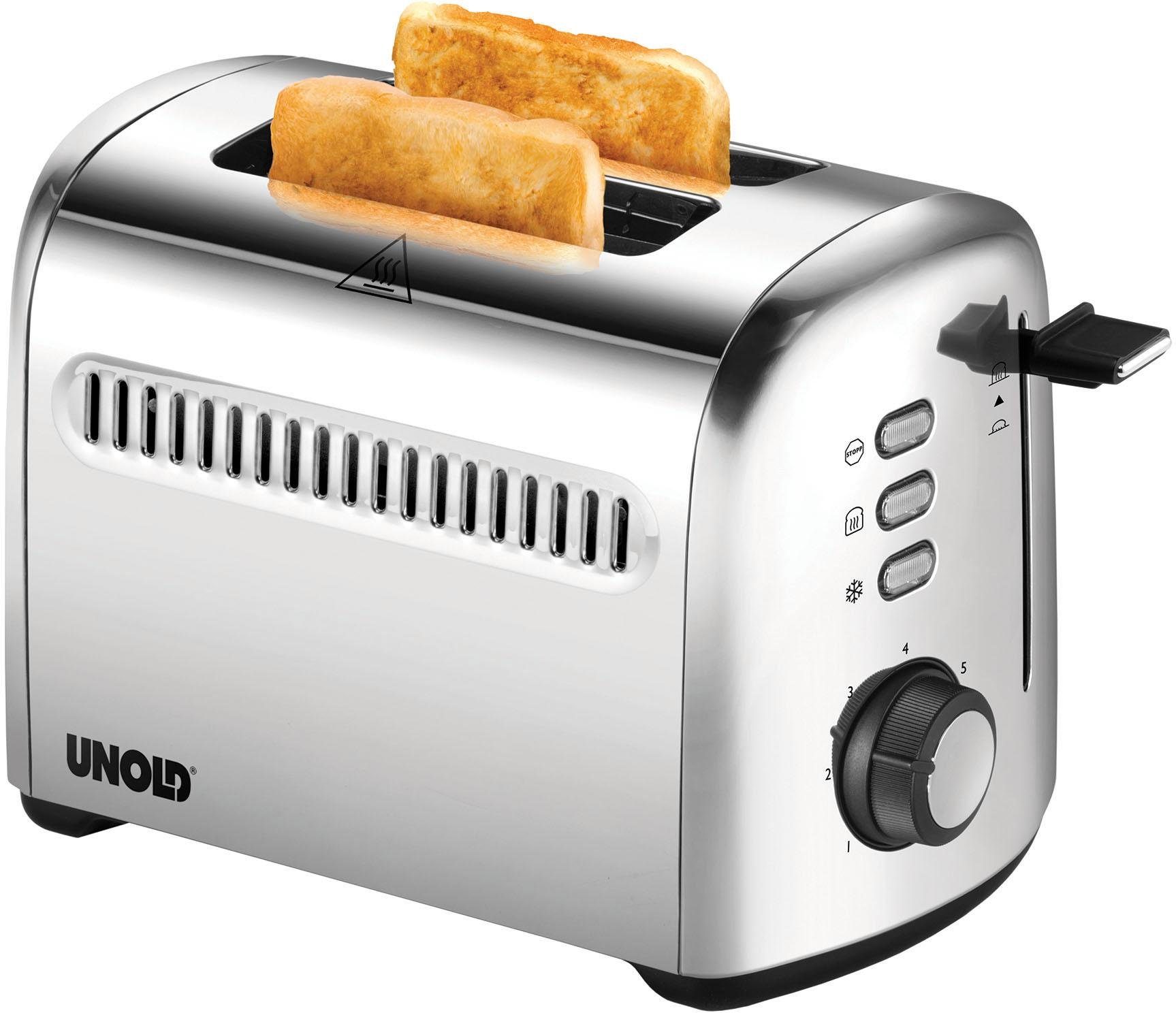 verkoopplan Evalueerbaar Doe mee Unold Toaster Retro 38326 voor 2 sneetjes brood online verkrijgbaar | OTTO