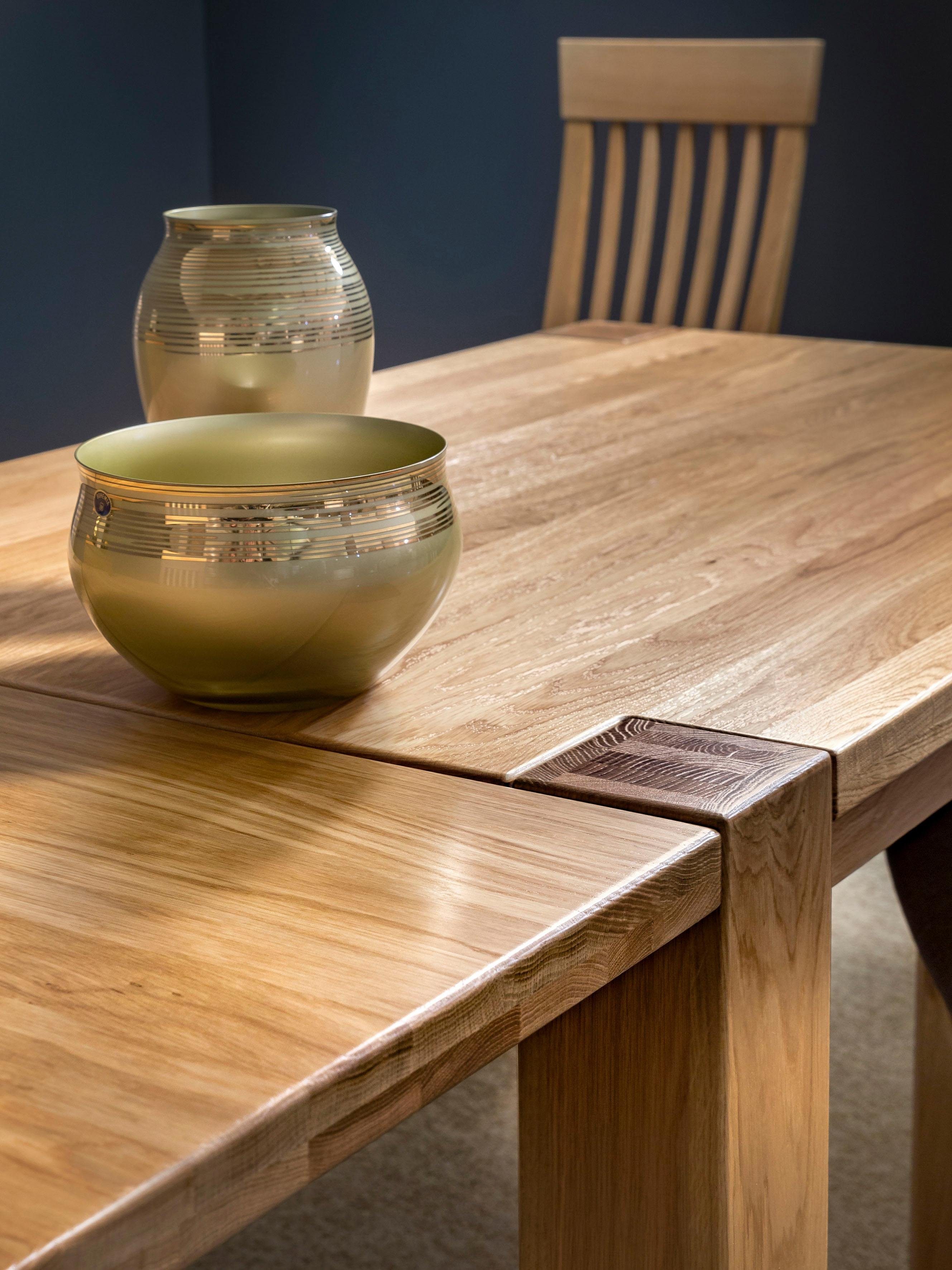Home affaire Eettafel Dominik van massief wildeiken