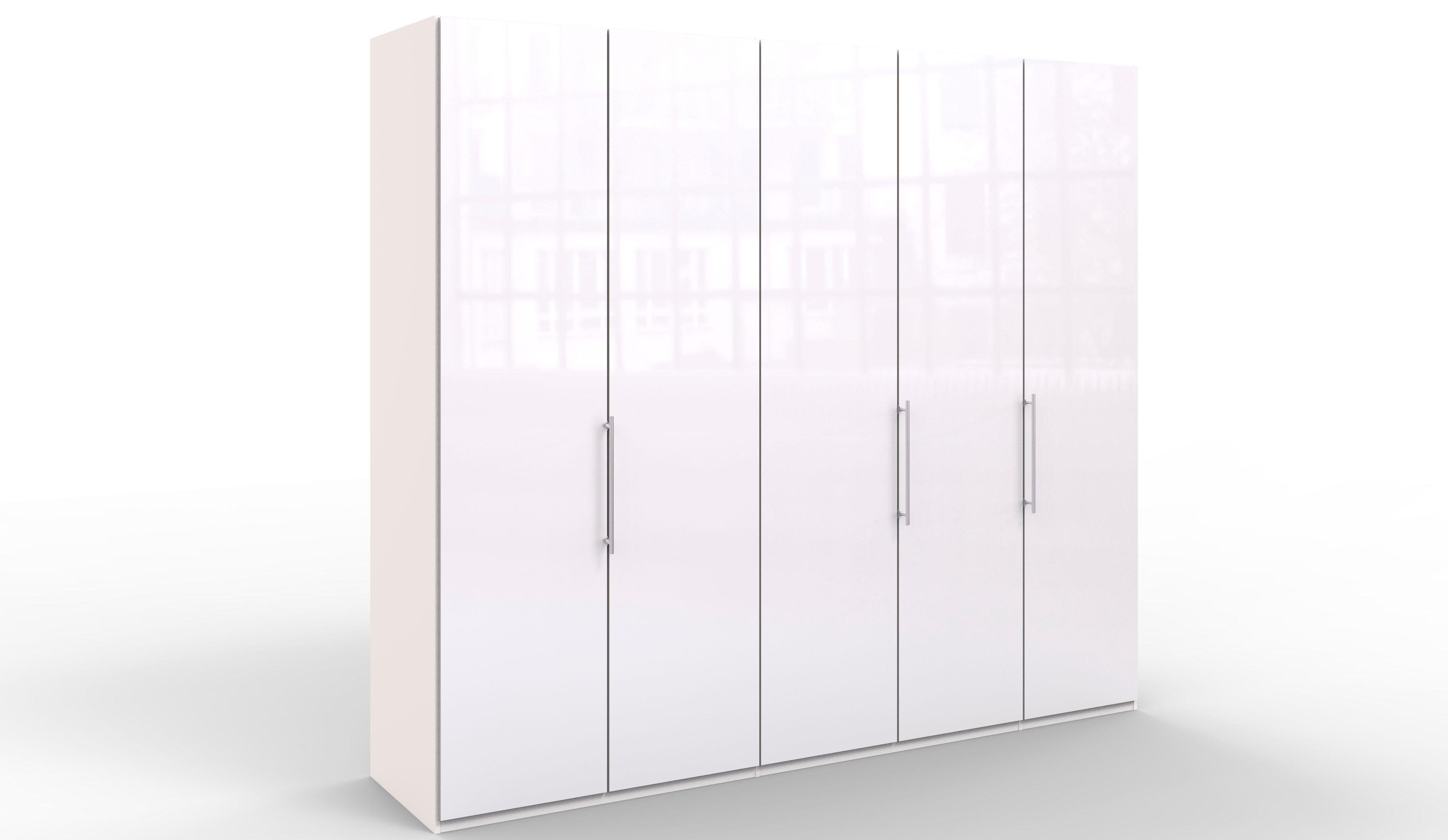 WIEMANN Vouwdeurkast Loft Glazen front