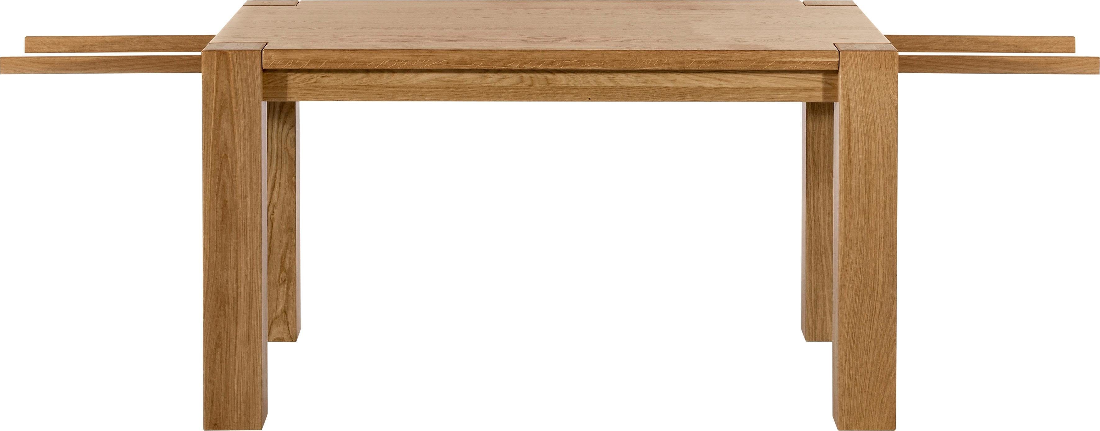Home affaire Eettafel Dominik van massief wildeiken