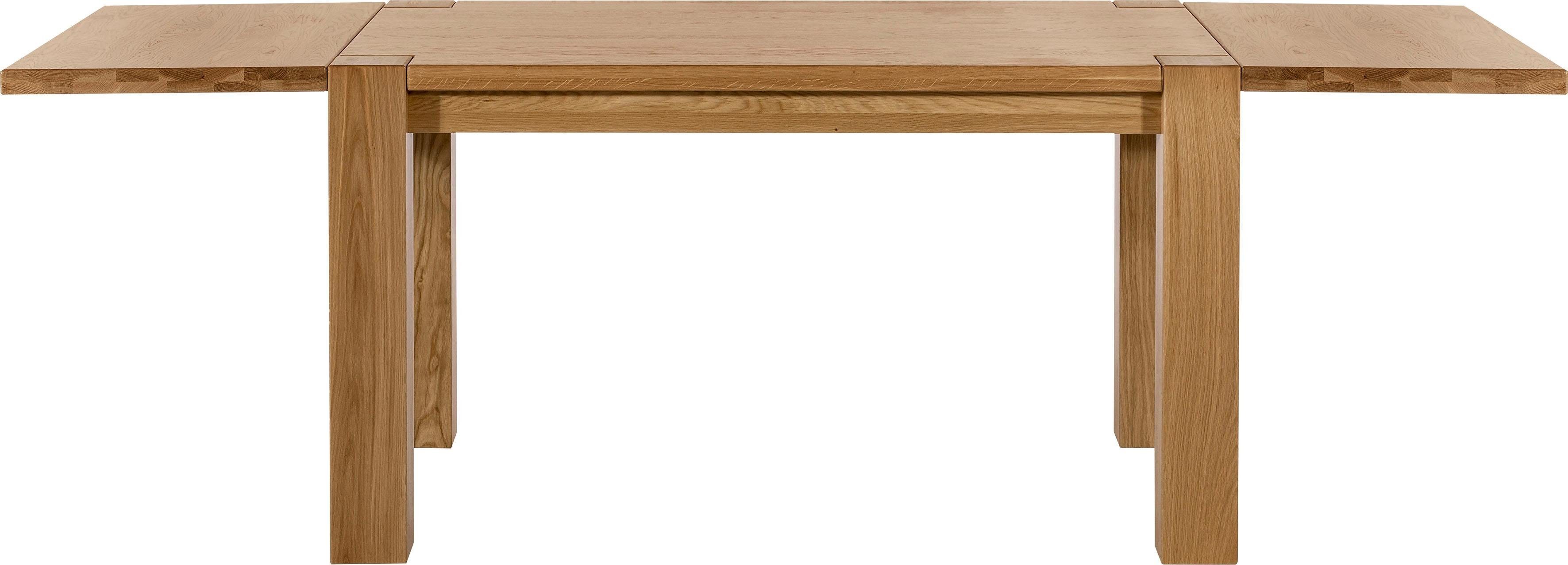 Home affaire Eettafel Dominik van massief wildeiken