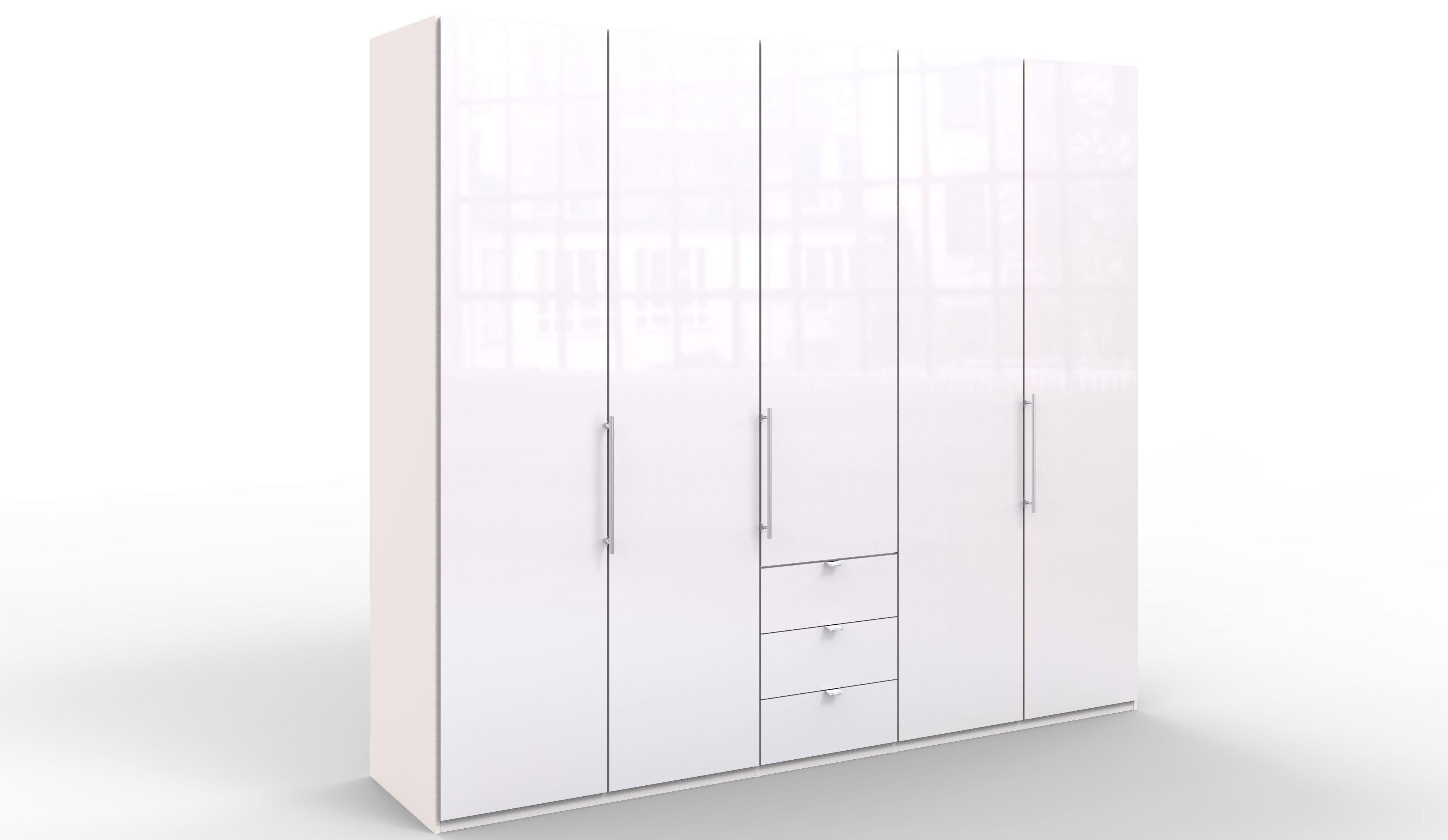 WIEMANN Kledingkast Loft Glazen front