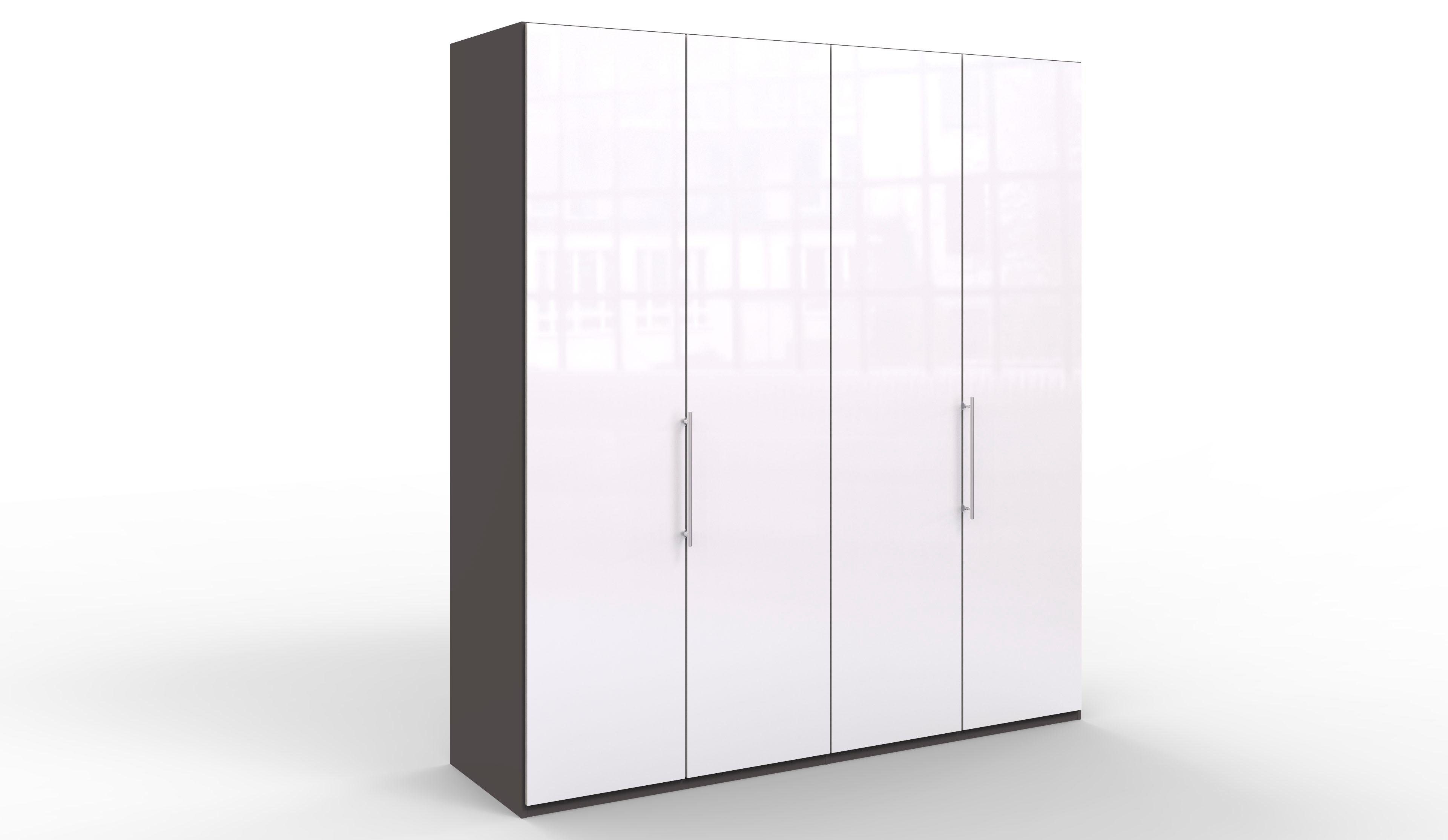 WIEMANN Vouwdeurkast Loft Glazen front