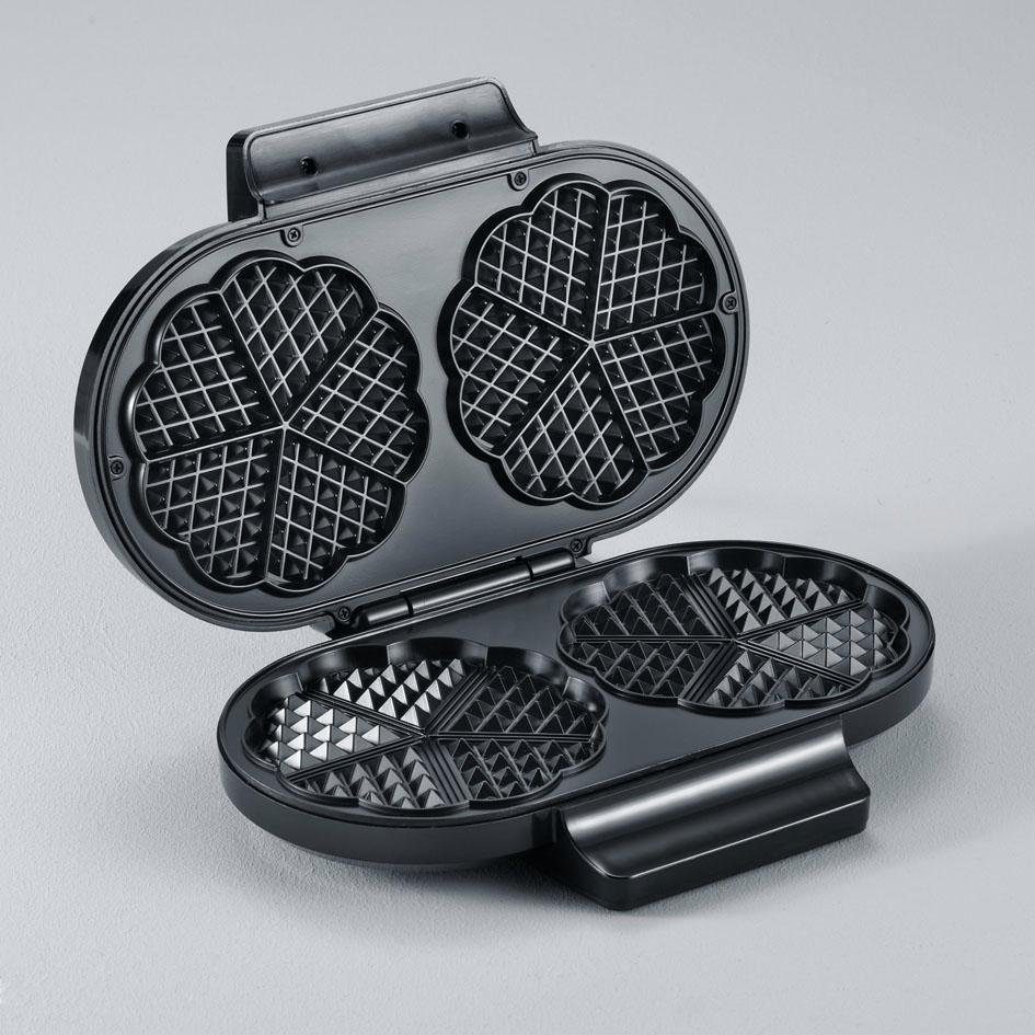 Severin Wafelijzer WA 2106 Dubbele wafelplaat, inclusief controlelampje, instelbare temperatuurregelaar