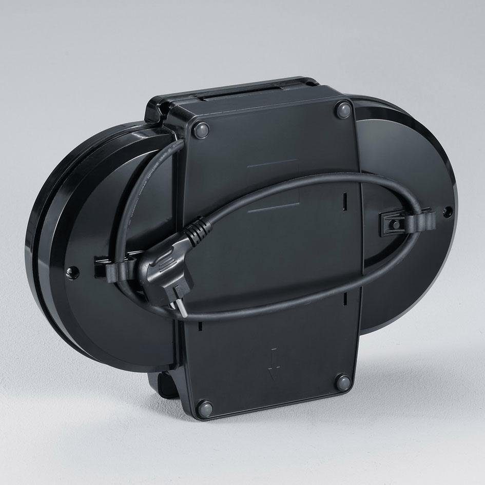 Severin Wafelijzer WA 2106 Dubbele wafelplaat, inclusief controlelampje, instelbare temperatuurregelaar
