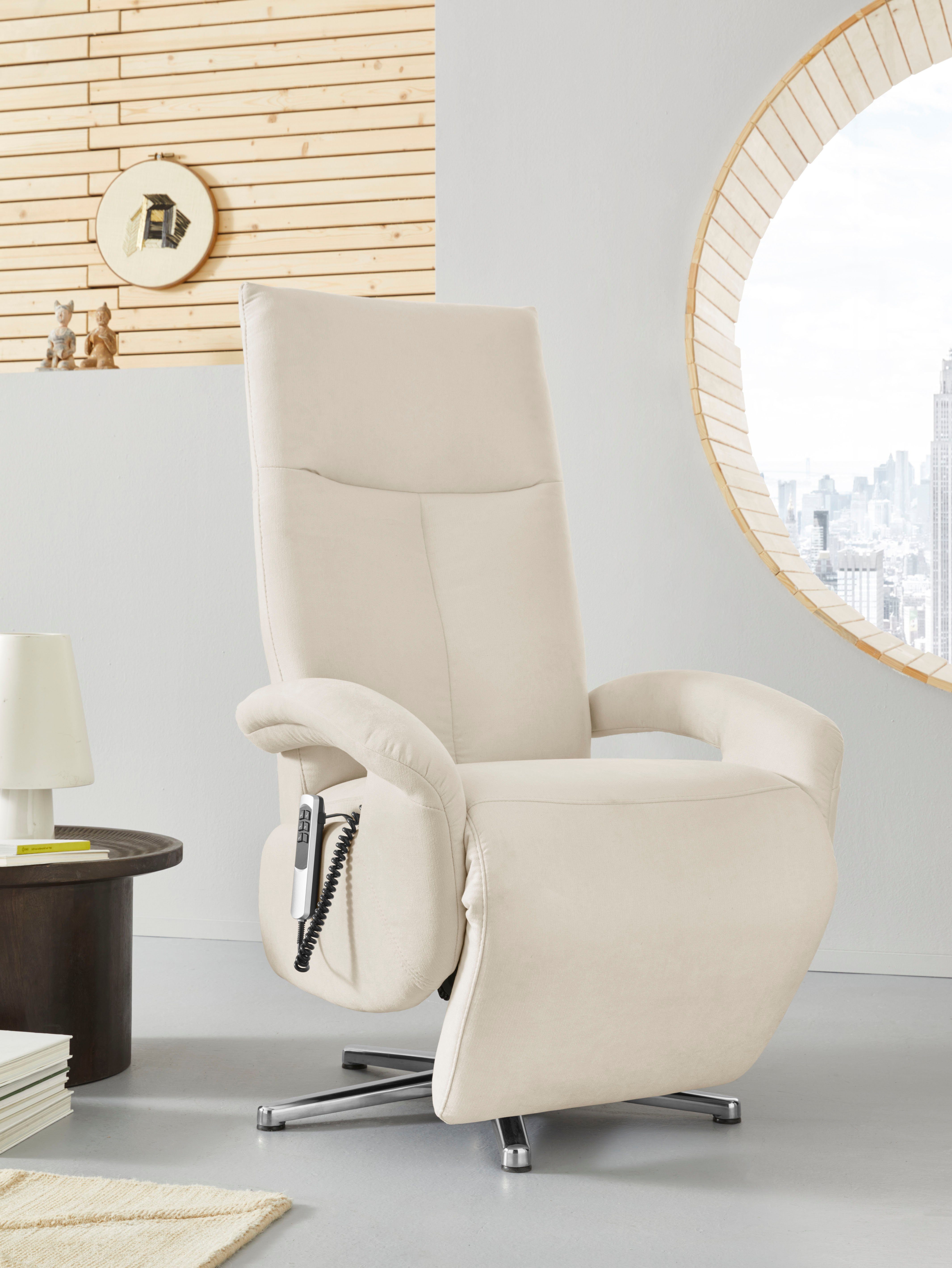 Places of Style Relaxfauteuil Tycoon naar keuze handmatig, met twee motoren of met twee motoren en a