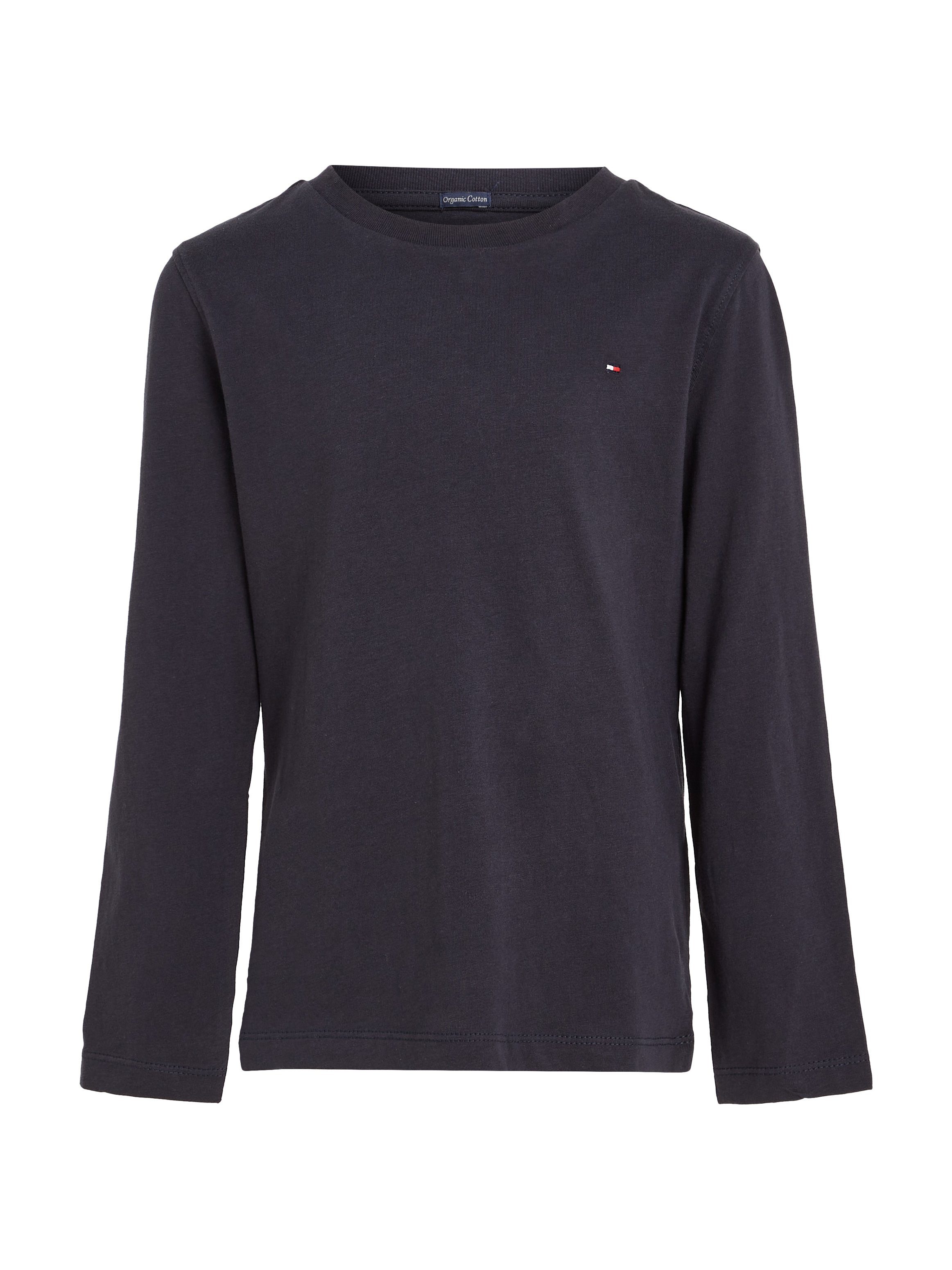 Tommy Hilfiger Shirt met lange mouwen BOYS BASIC CN KNIT L/S met tommy hilfiger logo-vlag