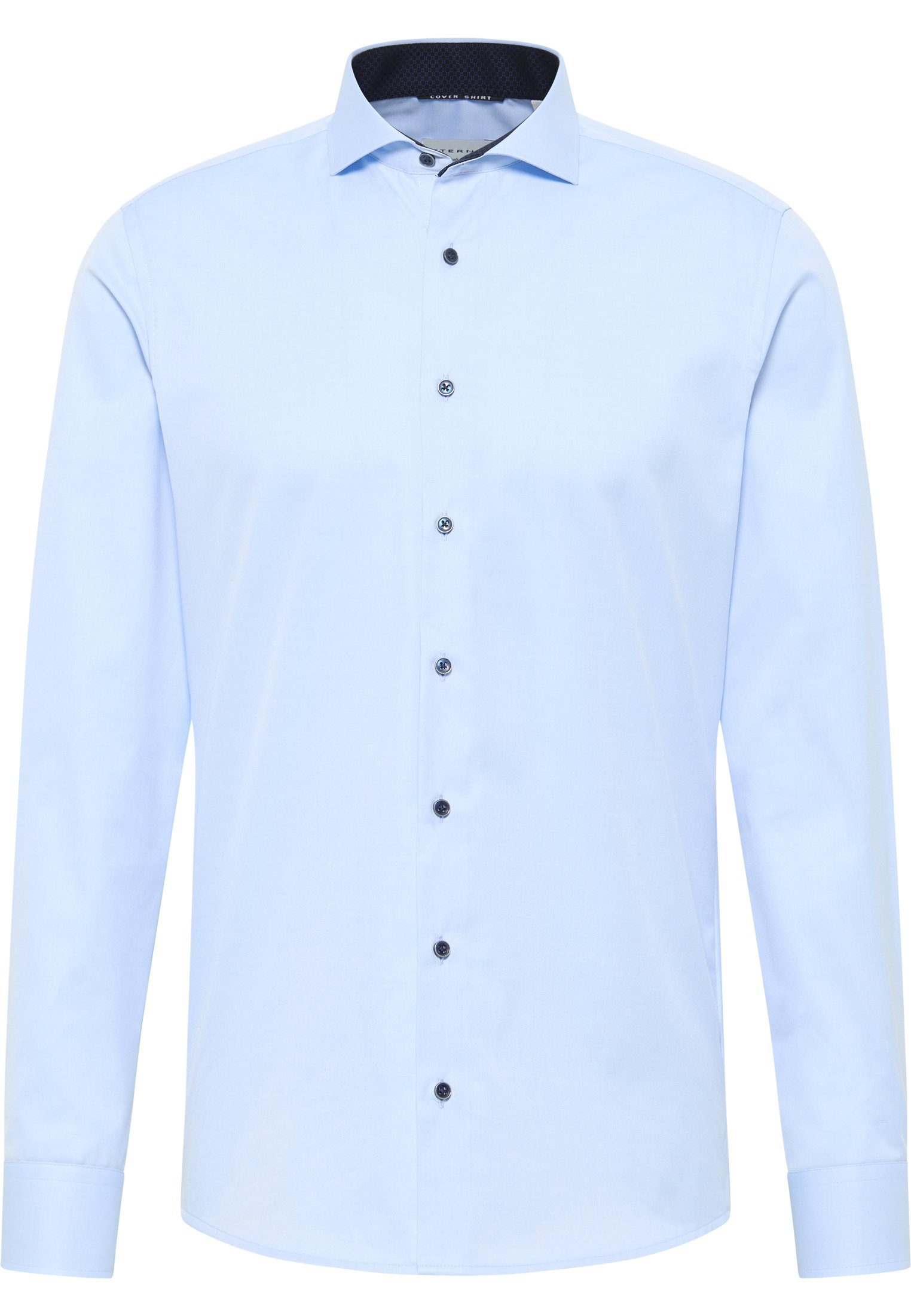 Eterna Overhemd met lange mouwen Slim fit NON IRON (strijkvrij)