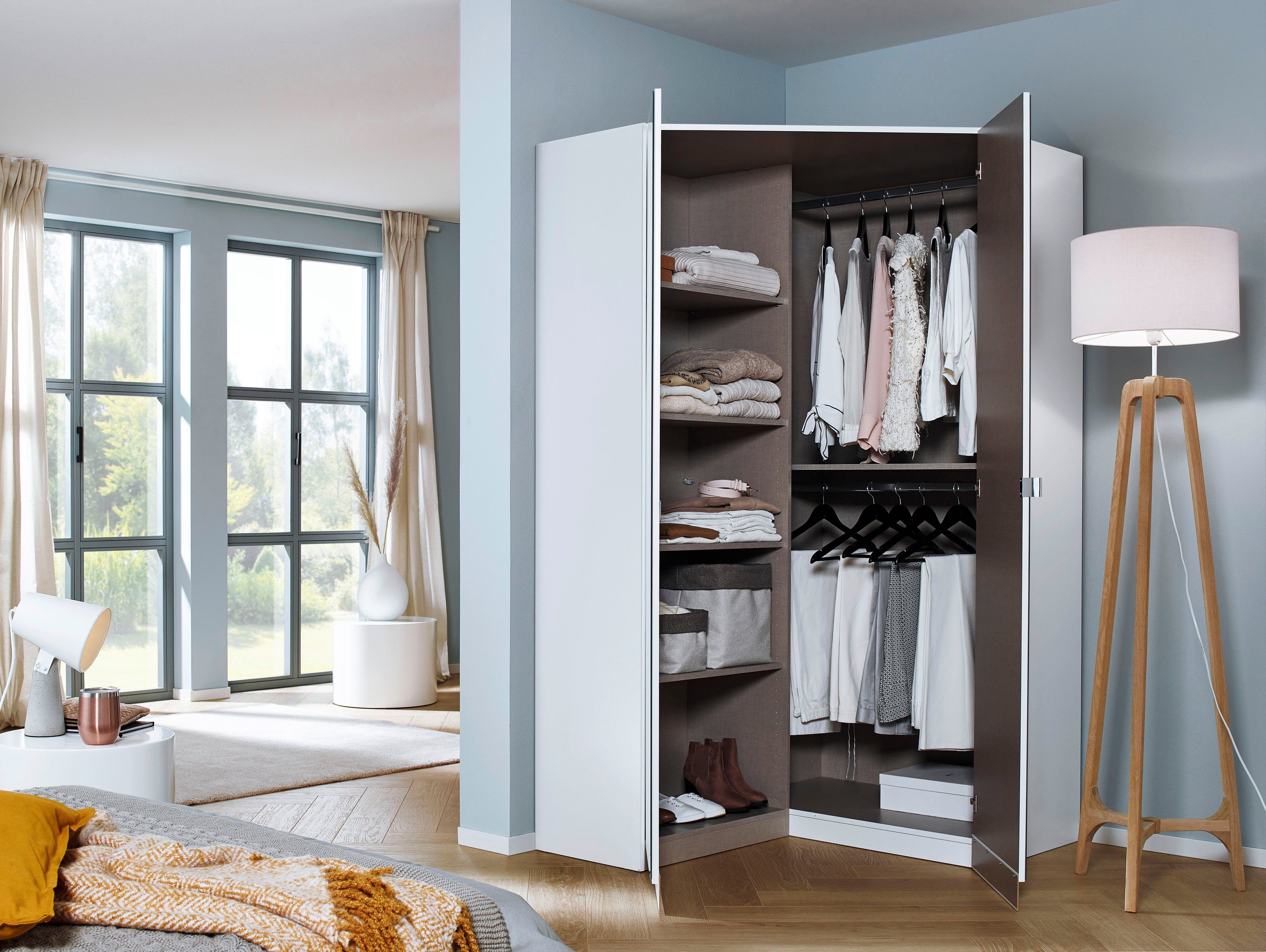 rauch HoekKledingkast kast garderobe garderobekast hoekkast HOMBURG