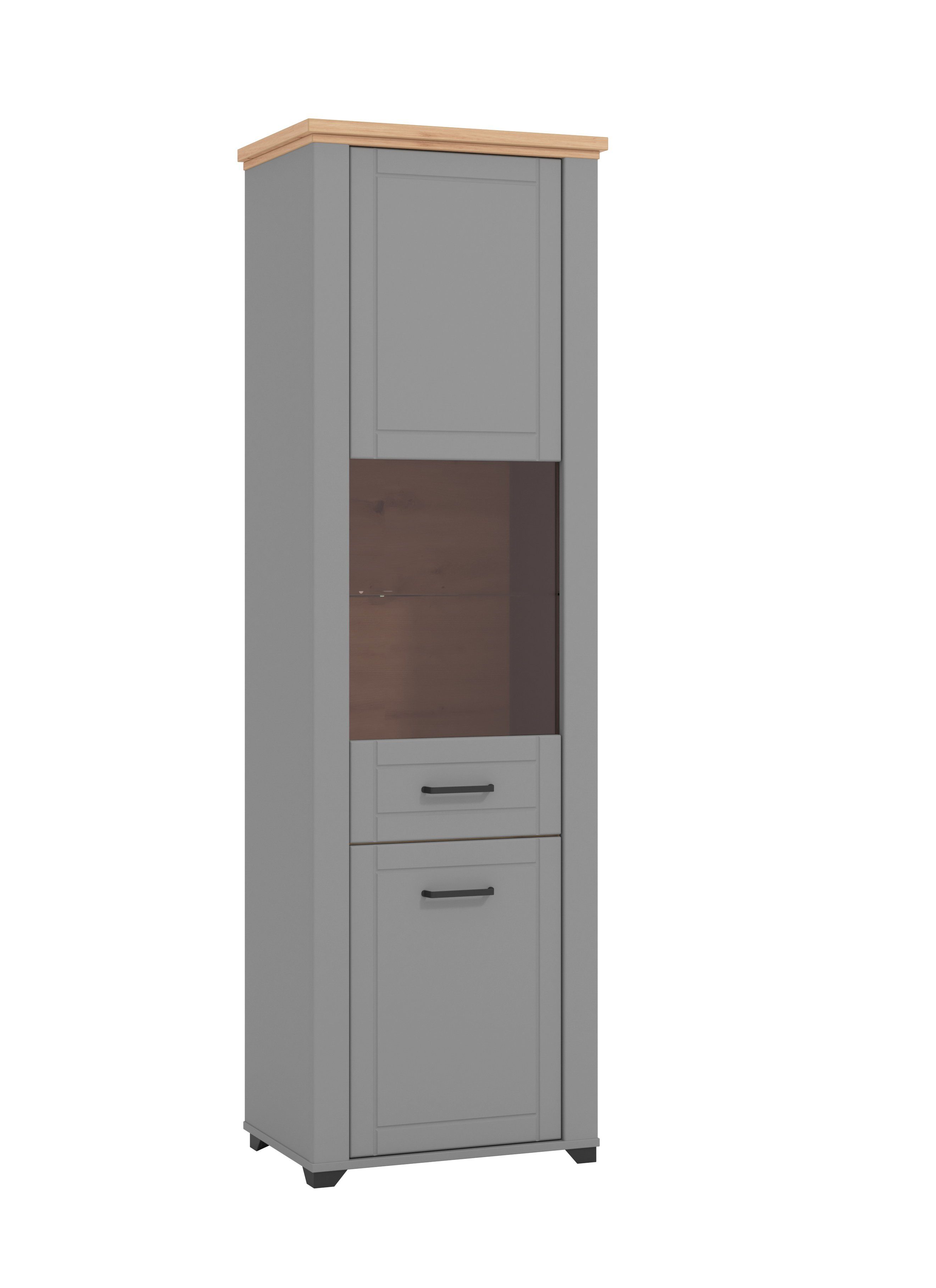 Home affaire Vitrinekast Valencia Deuren en legplanken met 4 mm veiligheidsglas