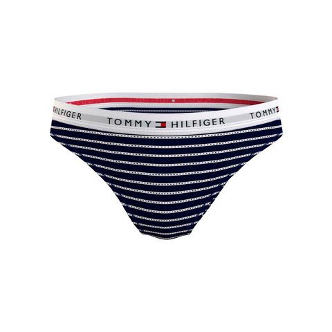 NU 20% KORTING: Tommy Hilfiger Underwear Bikinibroekje BIKINI PRINT met tommy hilfiger logoband