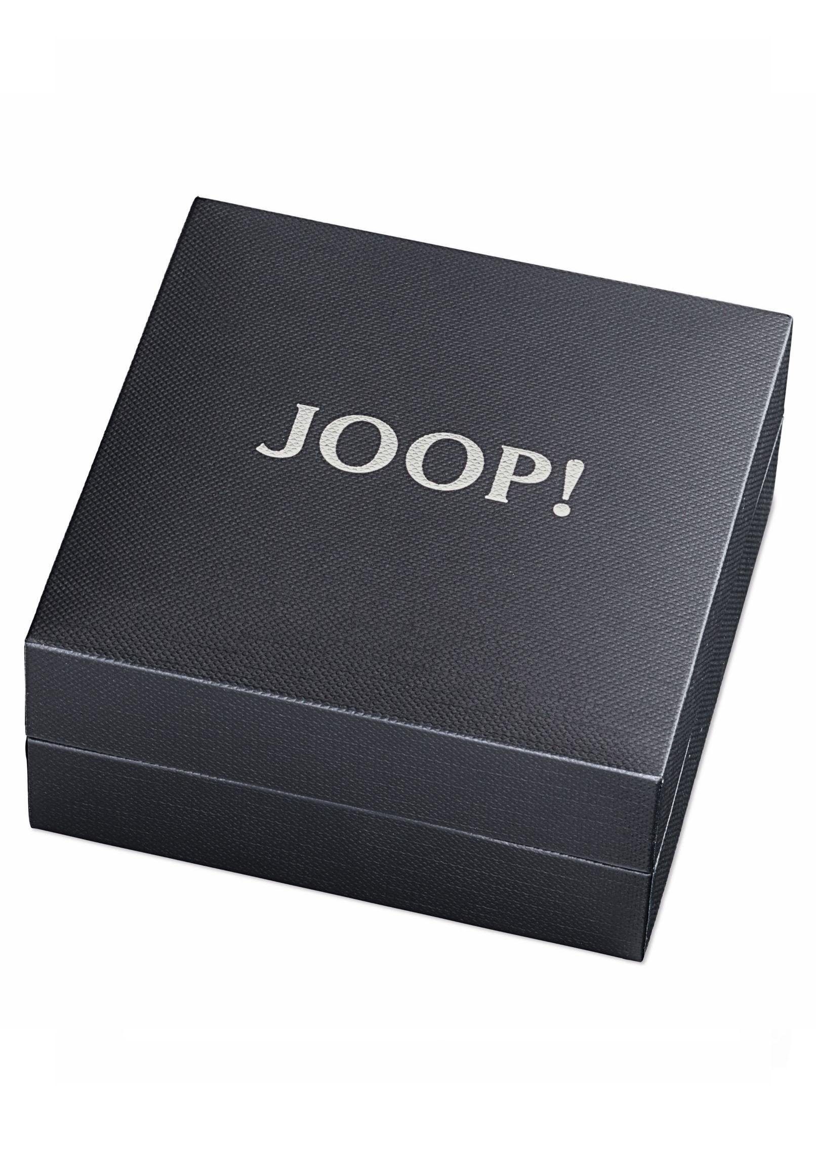 Joop! Leren armband 2023437 met zirkoon (synthetisch)