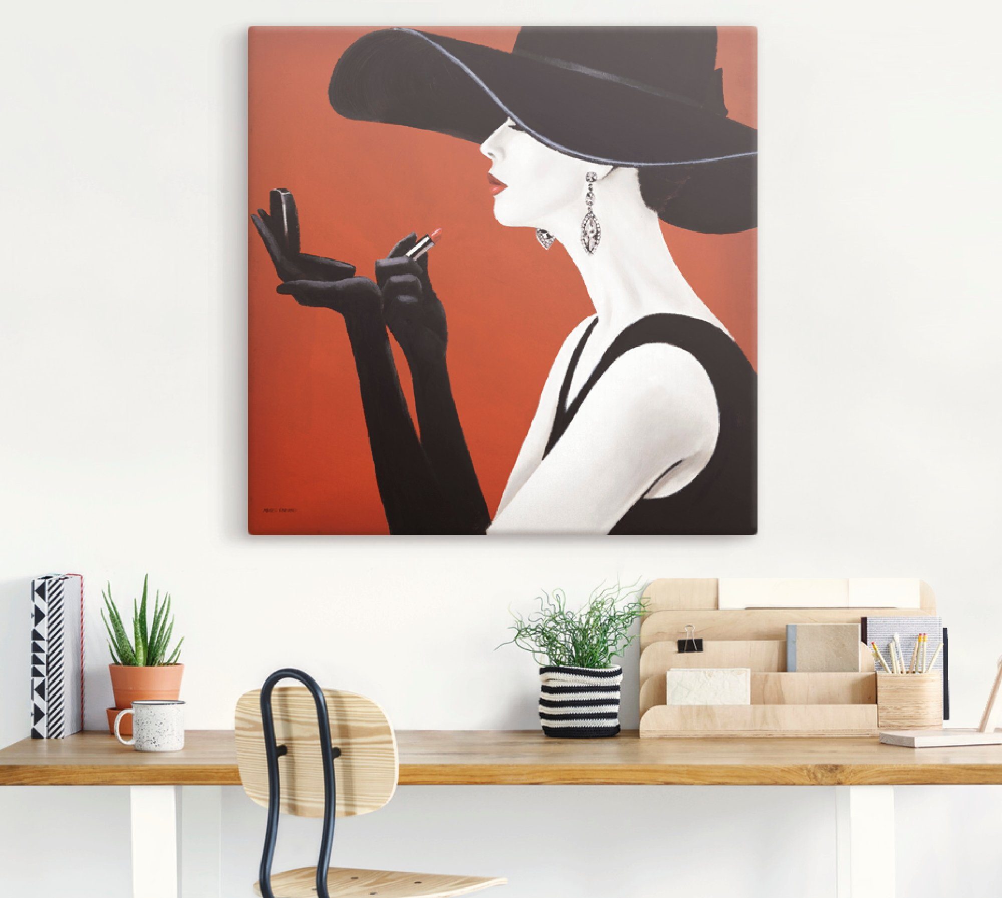 Artland Artprint Chapeau II als artprint op linnen, poster, muursticker in verschillende maten
