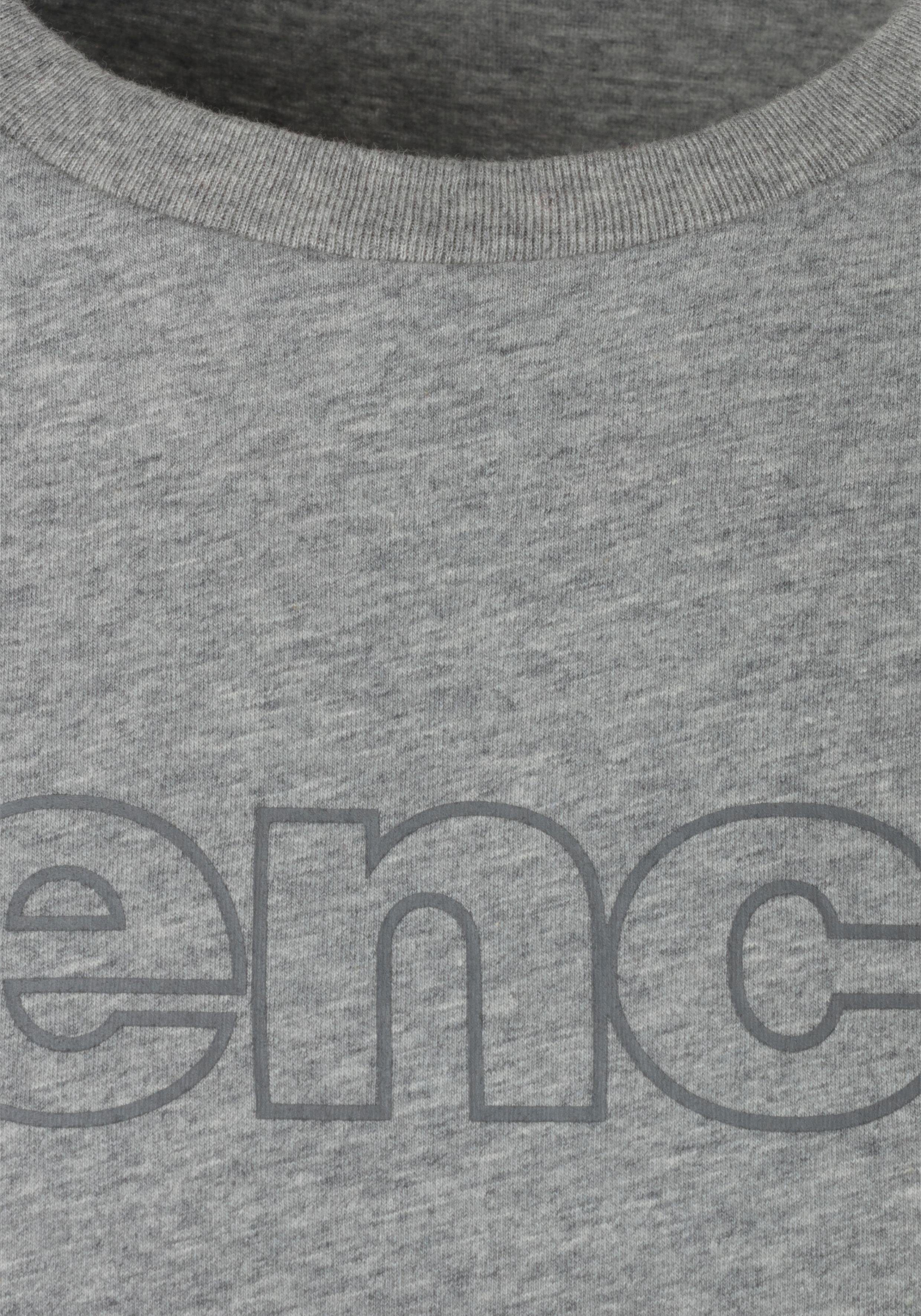 Bench. Loungewear T-shirt Shirt met logoprint, basic shirt met ronde hals van 100% katoen (2-delig)