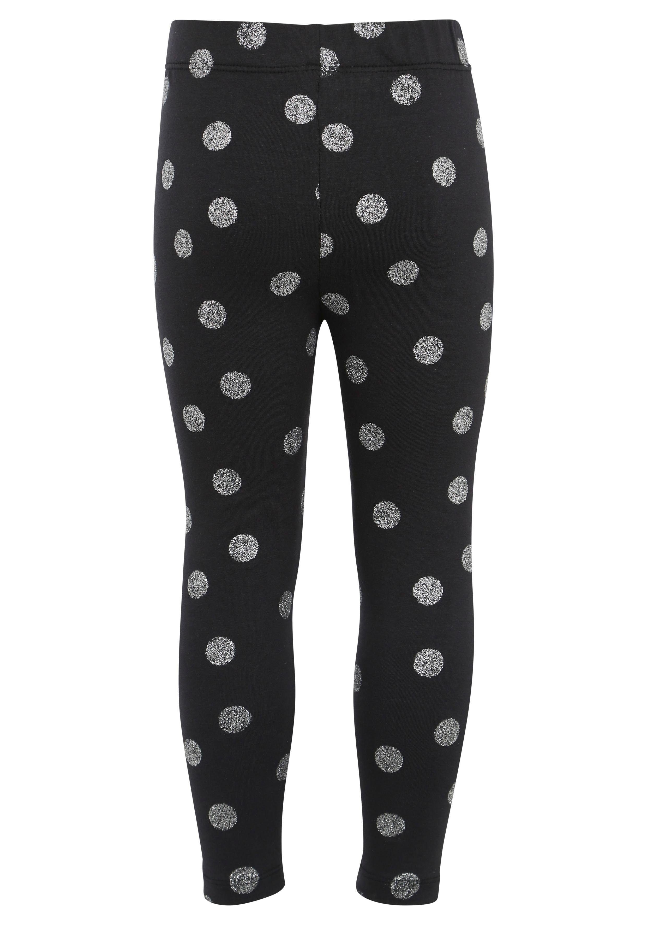 KIDSWORLD Legging 2-pack leggings, met sterrenprint (set, 2-delig)