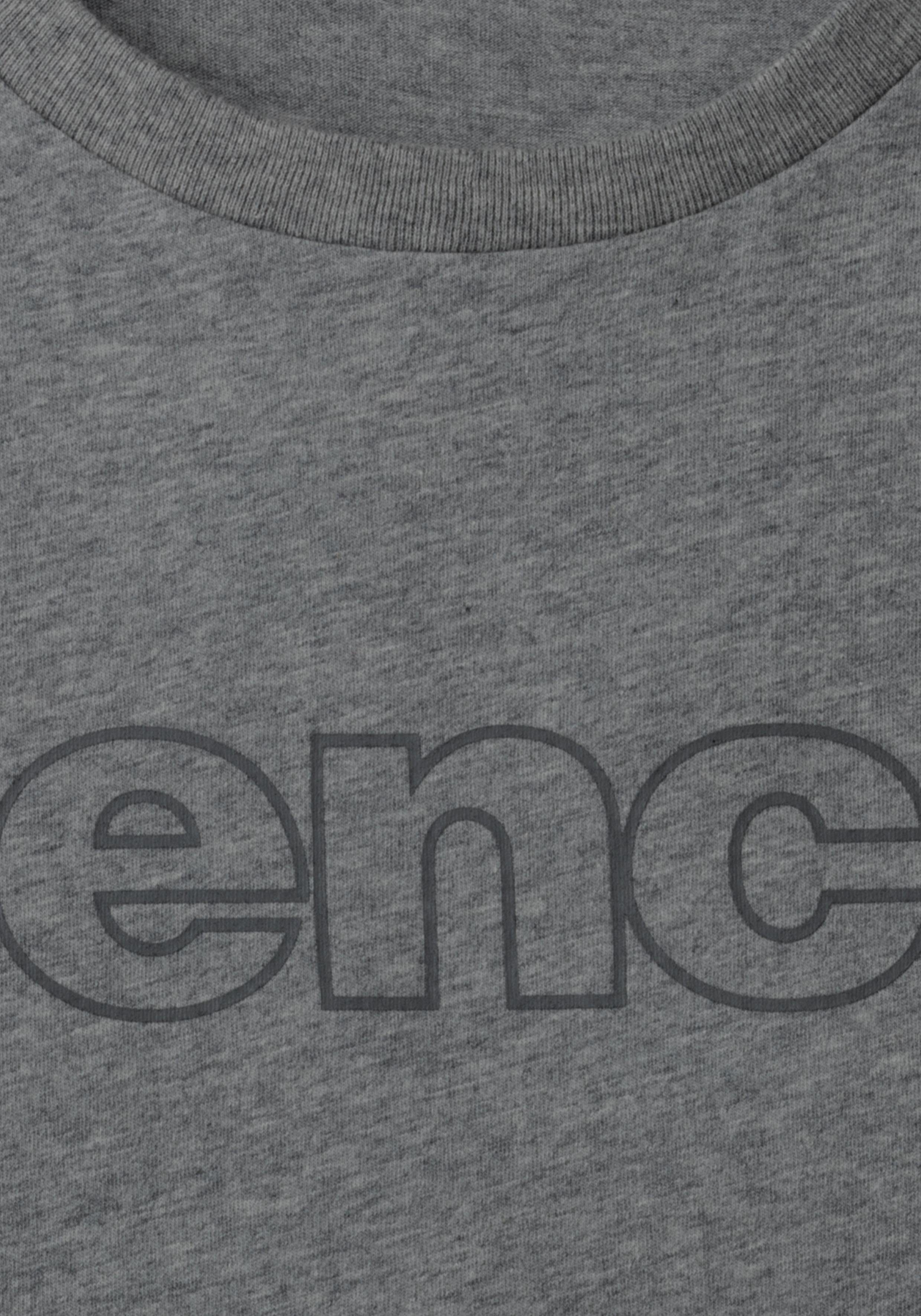 Bench. Loungewear Shirt met lange mouwen met bench-print voor (2-delig)
