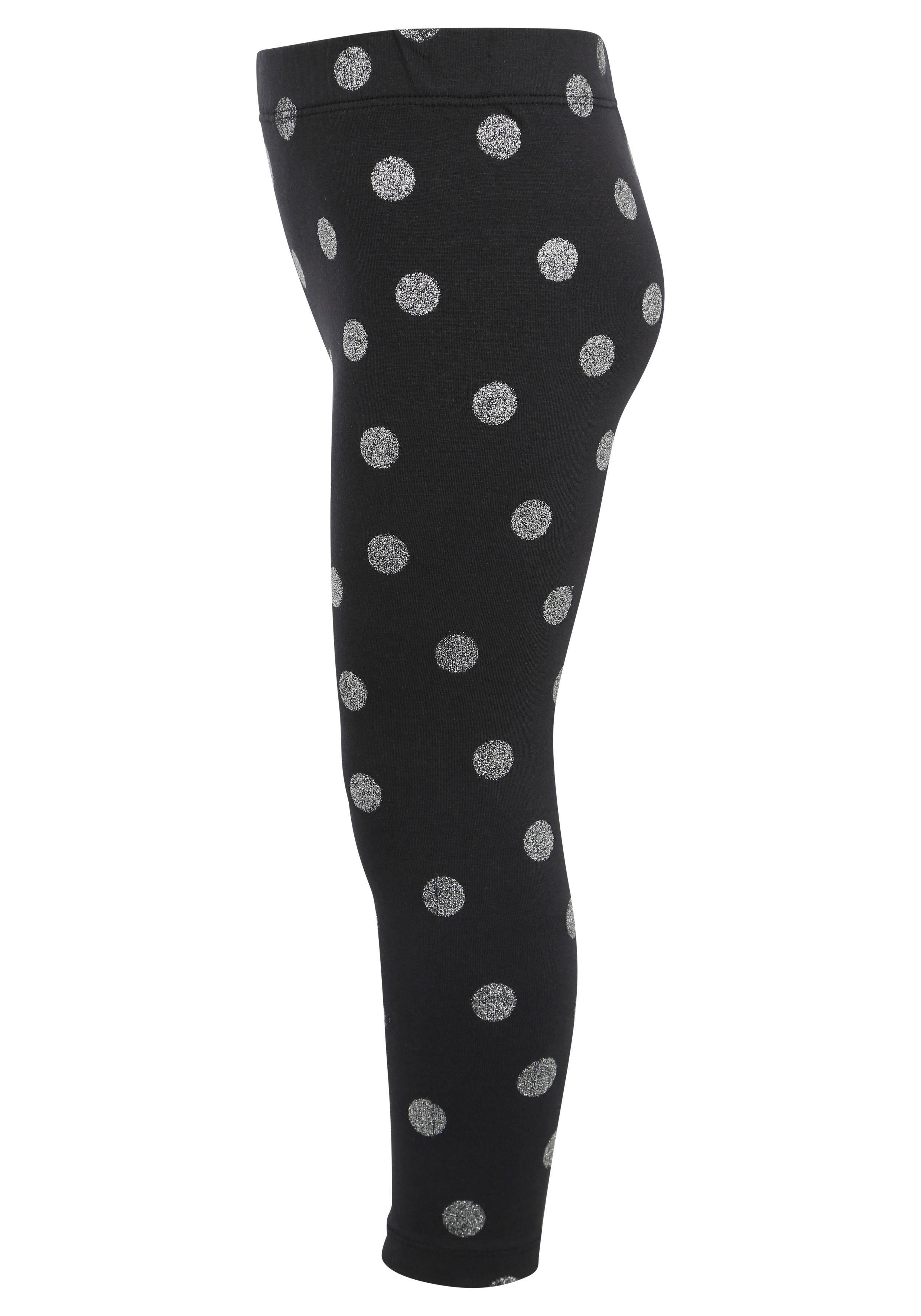 KIDSWORLD Legging 2-pack leggings, met sterrenprint (set, 2-delig)