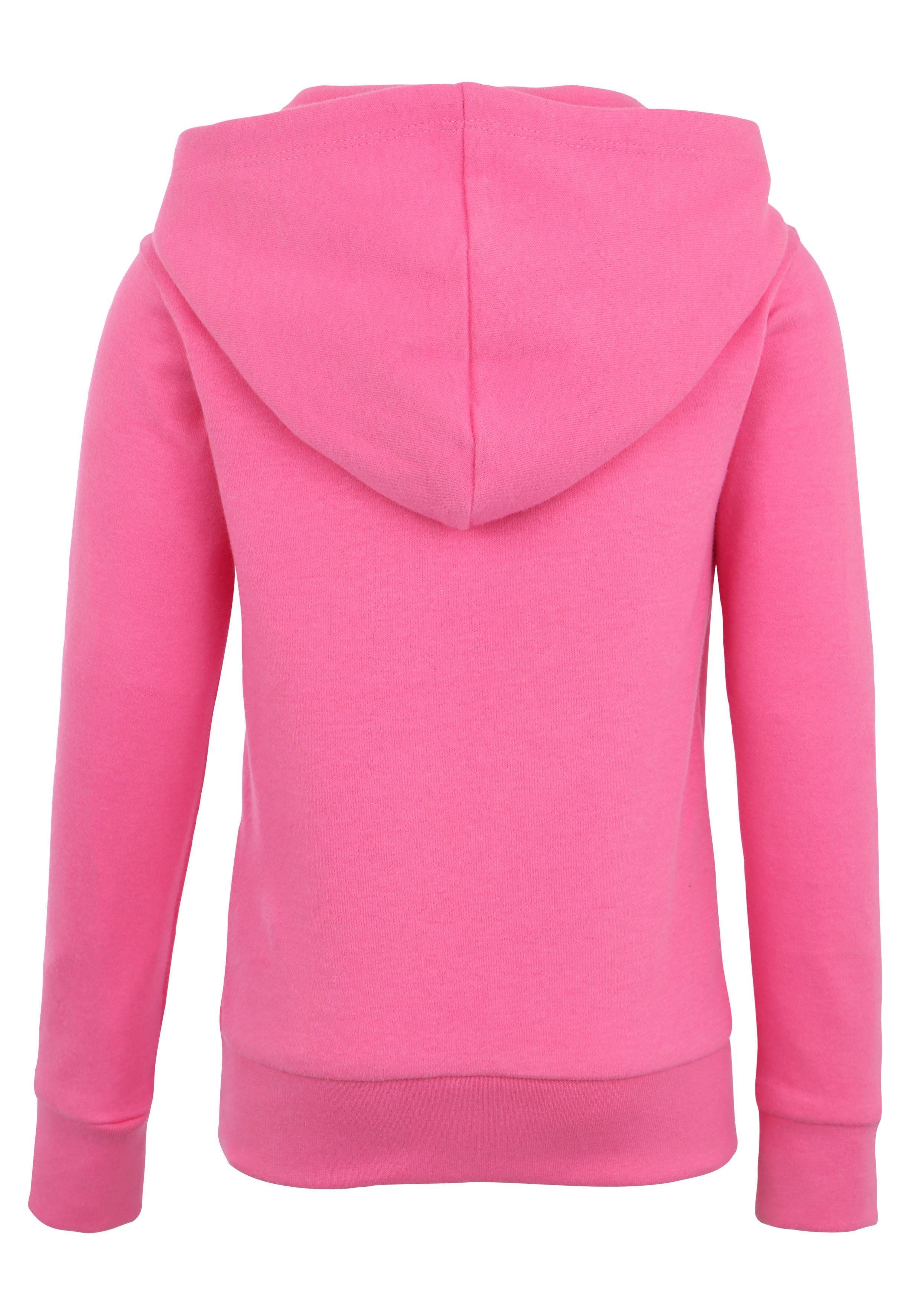 KIDSWORLD Shirt met lange mouwen Eenhoorn regenboog Lange mouwen, basic pasvorm, bedrukt, van katoen