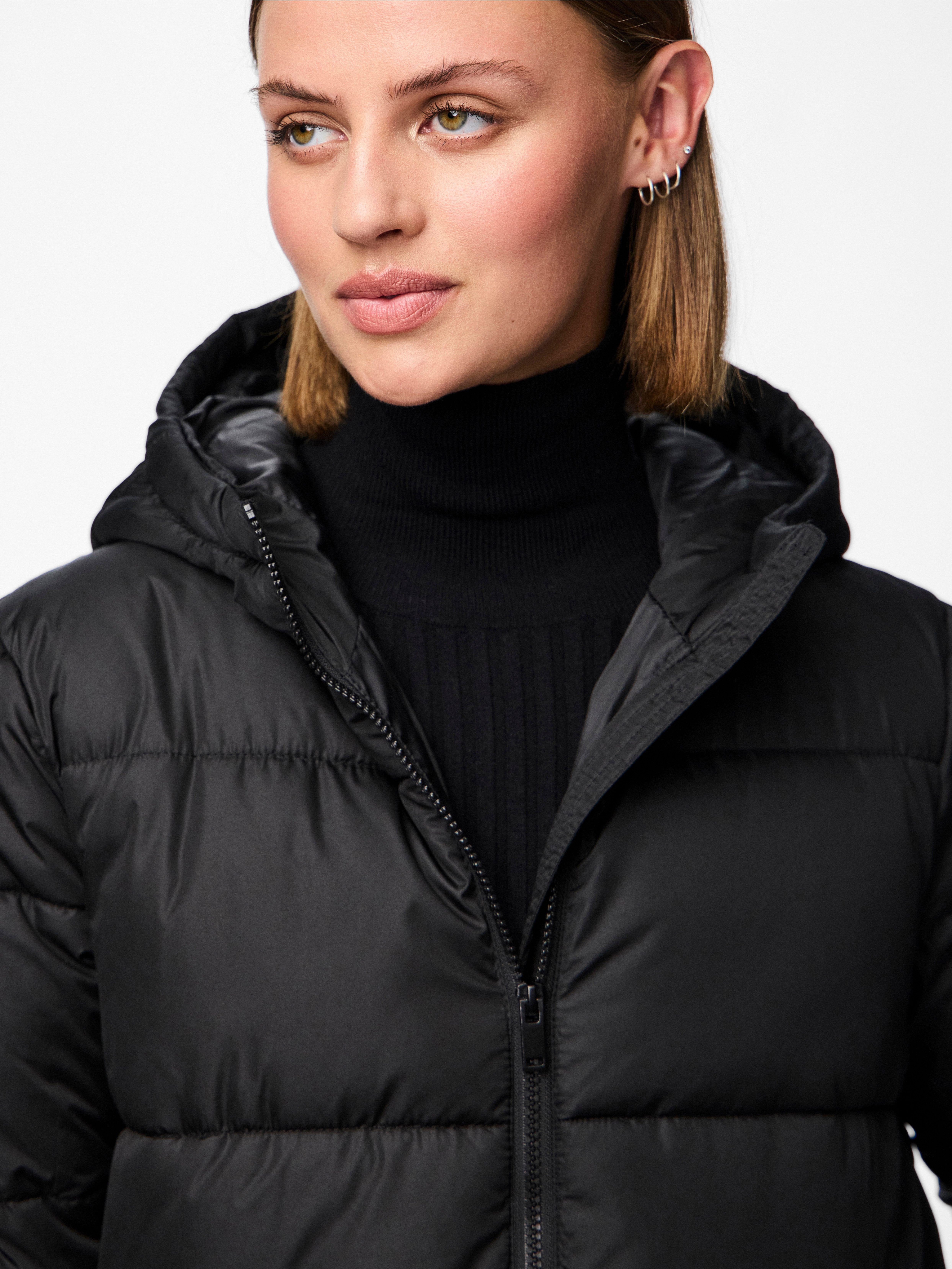pieces Gewatteerde jas PCBEE NEW LONG PUFFER JACKET NOOS BC